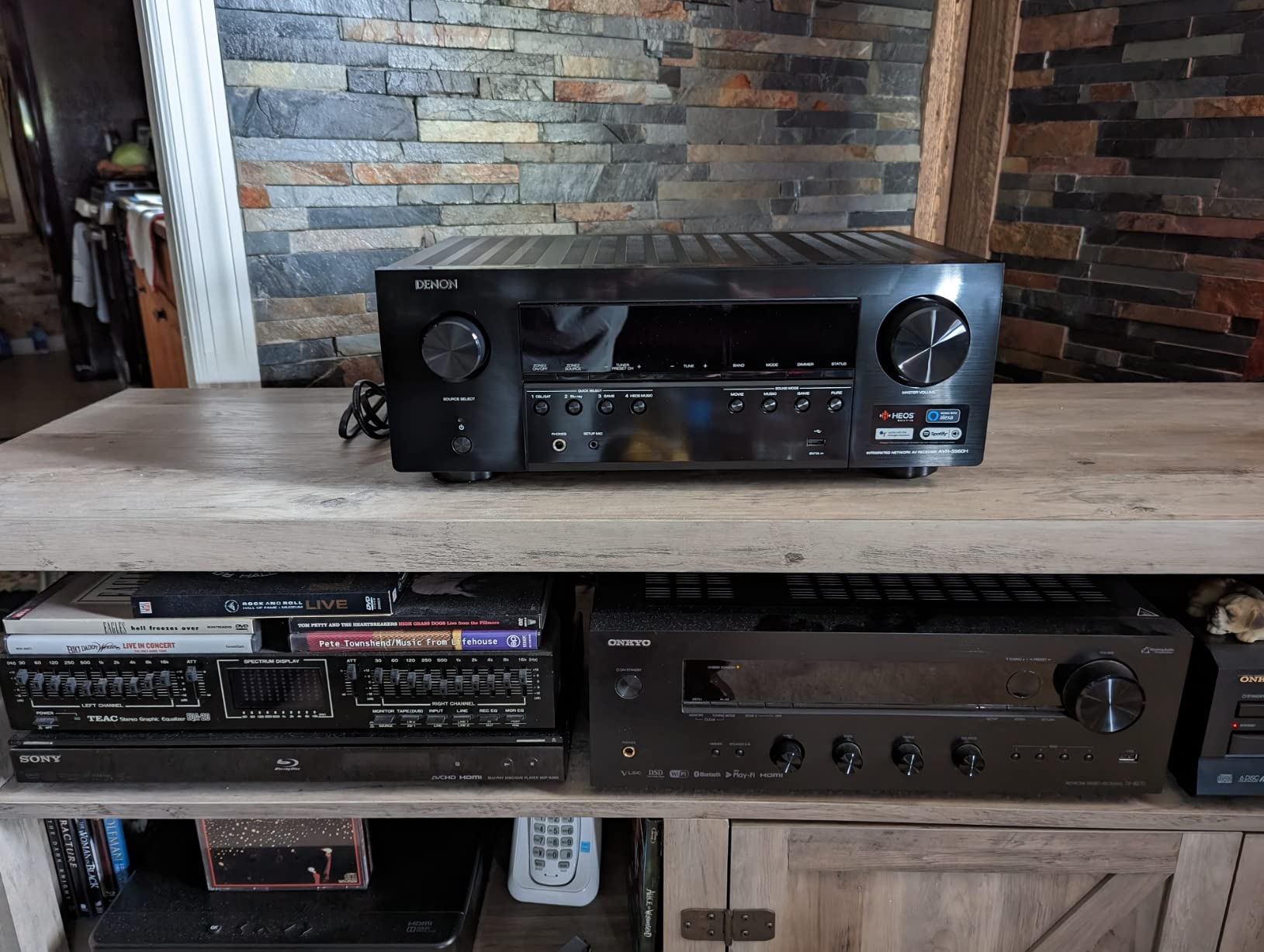 Denon AVR-S960H 8K Ultra HD 7.2 Channel (90Watt X 7) AV Receiver, Black customer photo 1