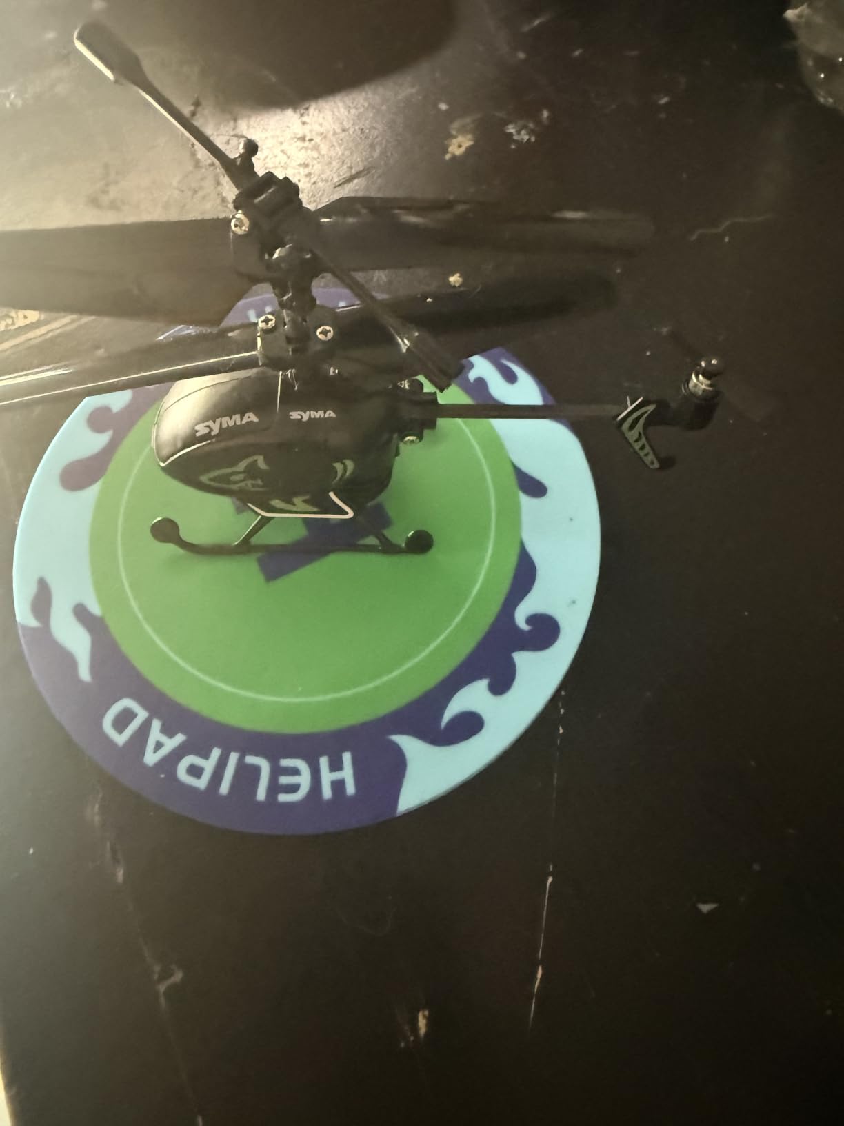 SYMA S100 Mini RC Helicopter for Kids, Indoor Flying, Altitude Hold, Black customer photo 1