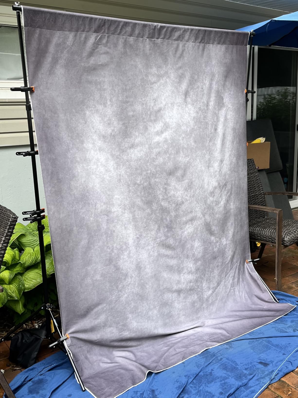 Kate 5x7ft Vintage Backdrops Abstract Grey Portrait Photo Backdrop for Photography Studio customer photo 2