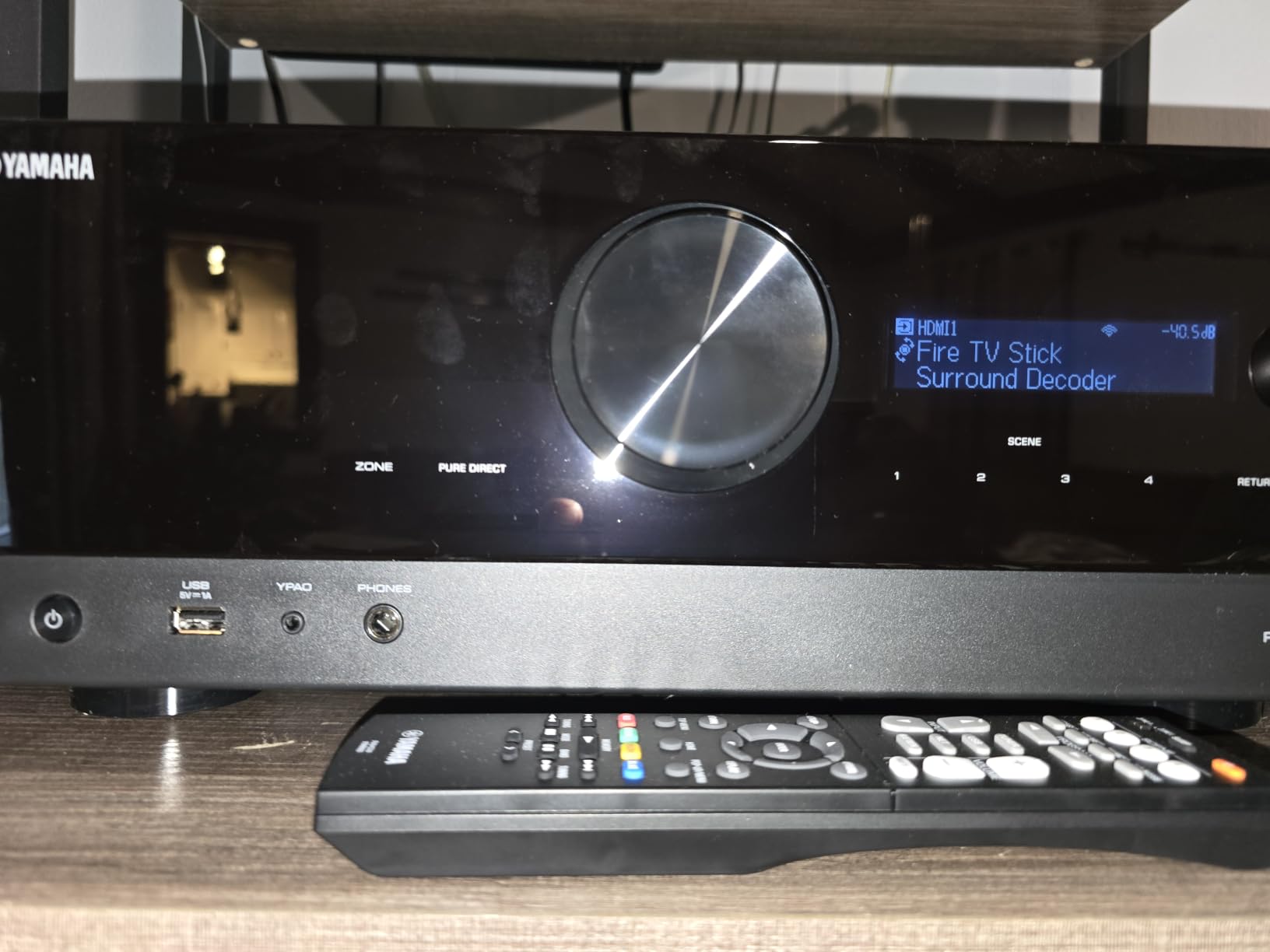 YAMAHA RX-V4A 5.2-Channel AV Receiver with MusicCast | 8K HDMI with MusicCast and YPAO for home theater, gaming and wireless streaming customer photo 2