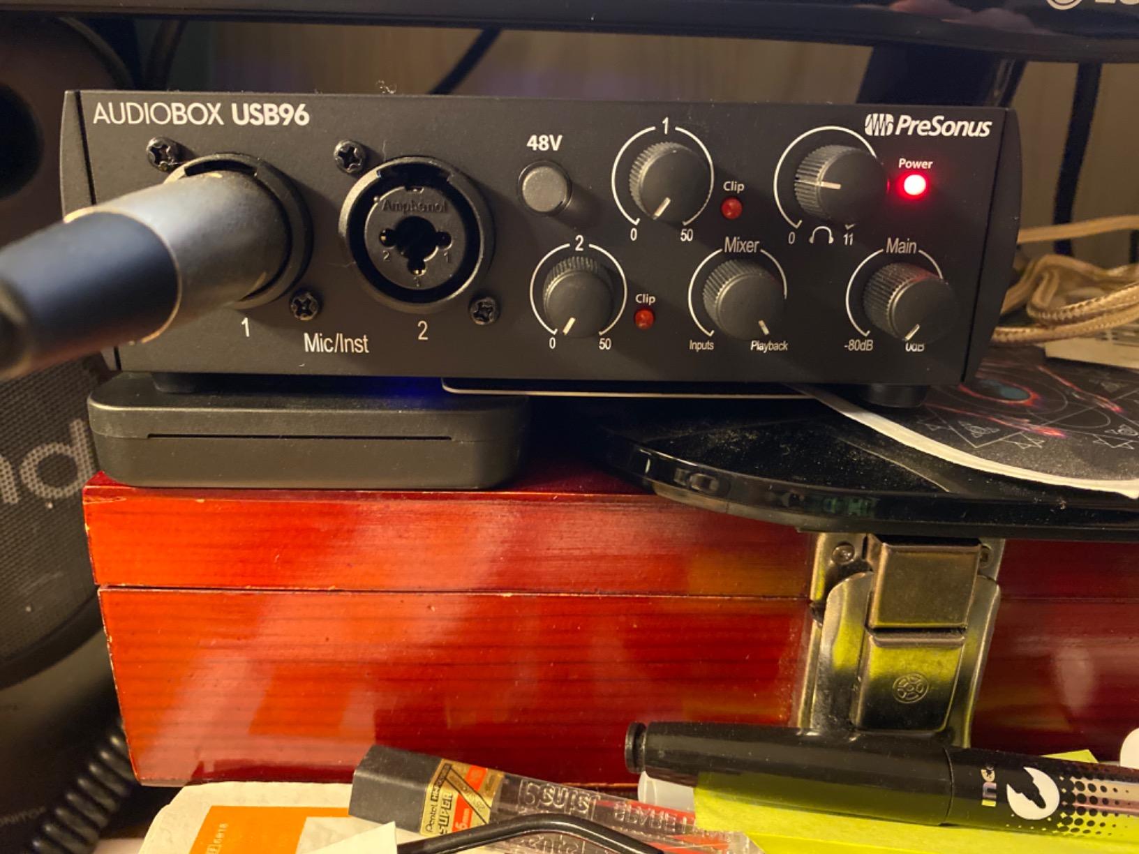 PreSonus AudioBox 96 25th Anniversary USB Audio Interface customer photo 1