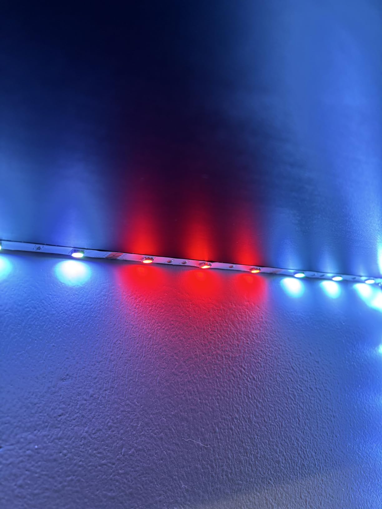 DAYBETTER Led Strip Lights 32.8ft Kit with Remote and Power Supply Color Changing customer photo 1