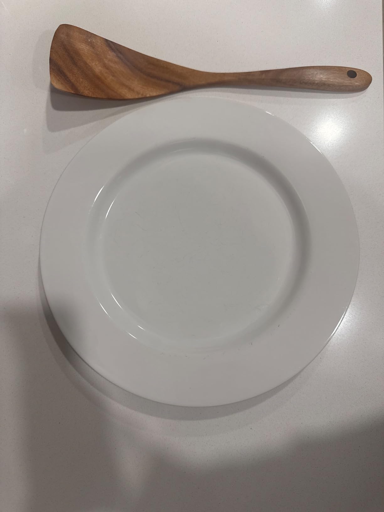 Jilla-hla Wooden Spatula Nonstick Turner Acacia Wood, Right Long Handle Flat Frying Spatulas Handmade for Mother Wife Grandma Her Kitchen Gift, Ideal Cookware Utensils for Cooking Eggs, Fish, Pancakes customer photo 1