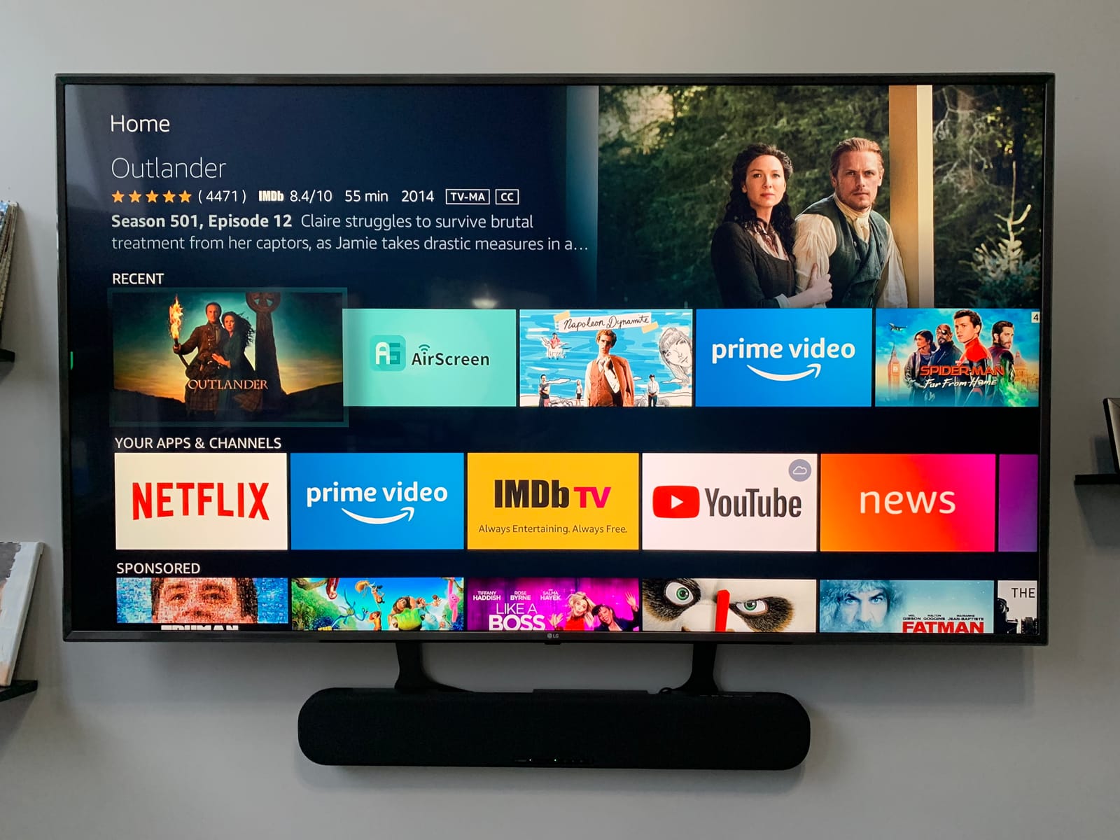 Yamaha SR-B20A Soundbar with Built-in Subwoofers, Dolby Audio, DTS Virtual:X, Bluetooth, Black customer photo 2