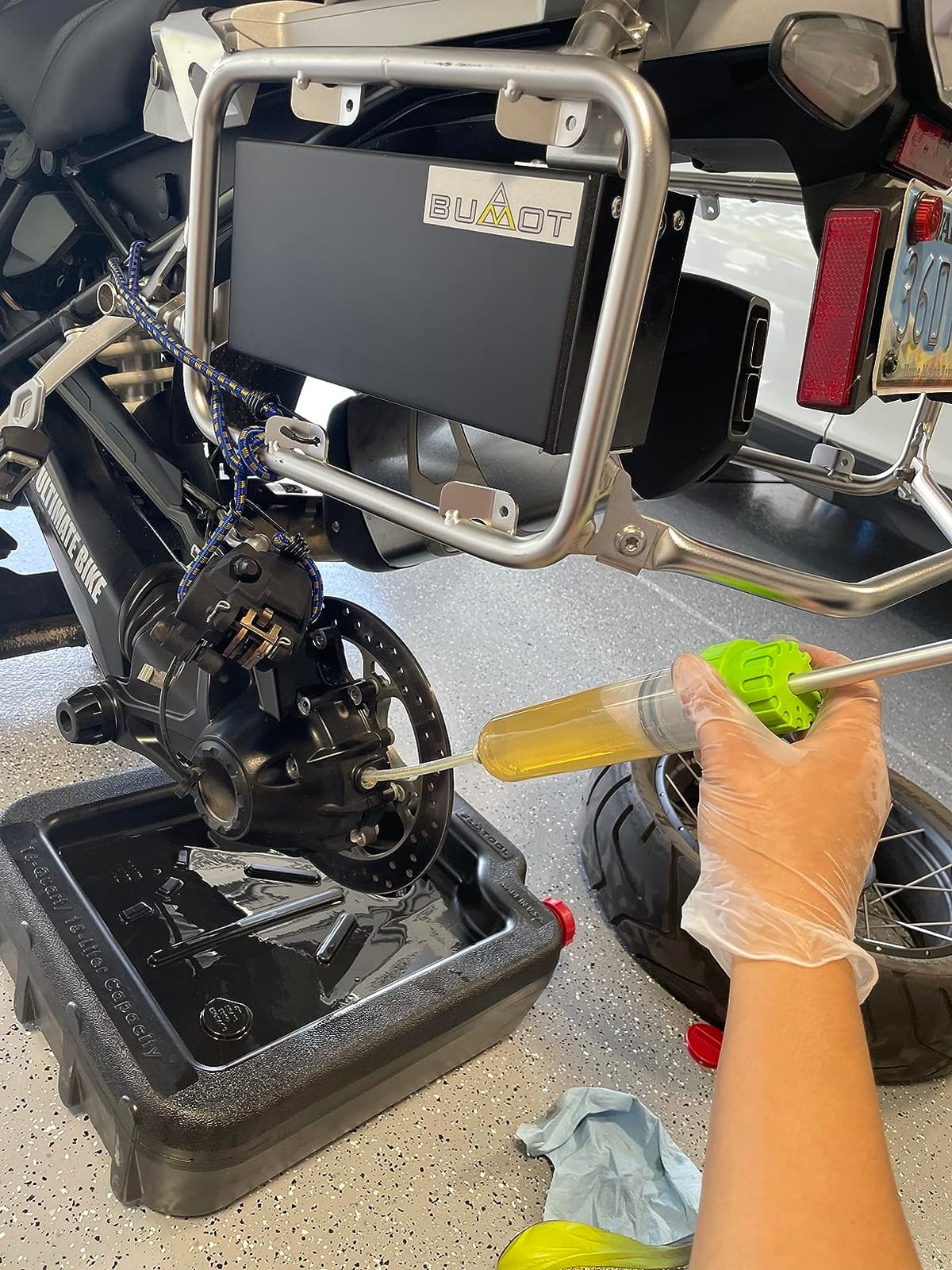 SWANLAKE 200cc Fluid Extractor, Extraction&Fill Pump,Fluid Syringe Pump Manual Suction Vacuum Fuel Car Transfer customer photo 2