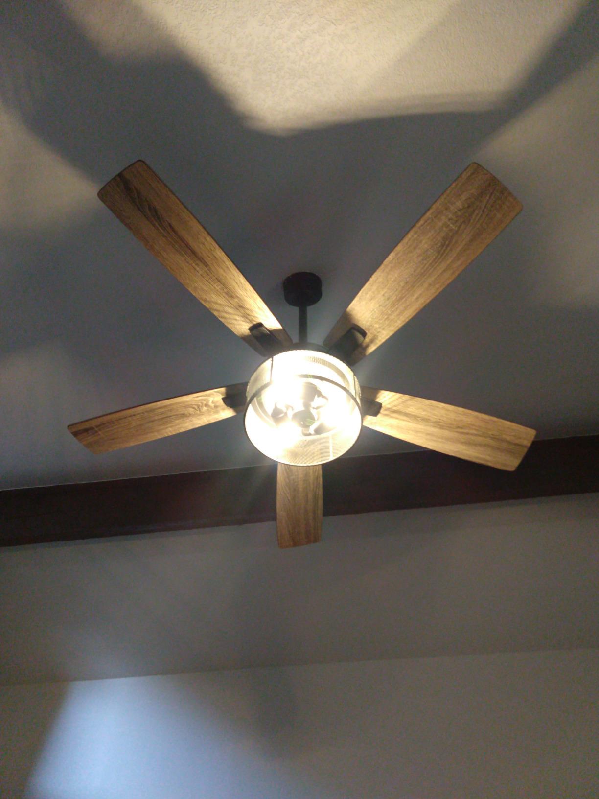 Honeywell Carnegie Ceiling Fan, Quiet Motor and Remote Control, 52