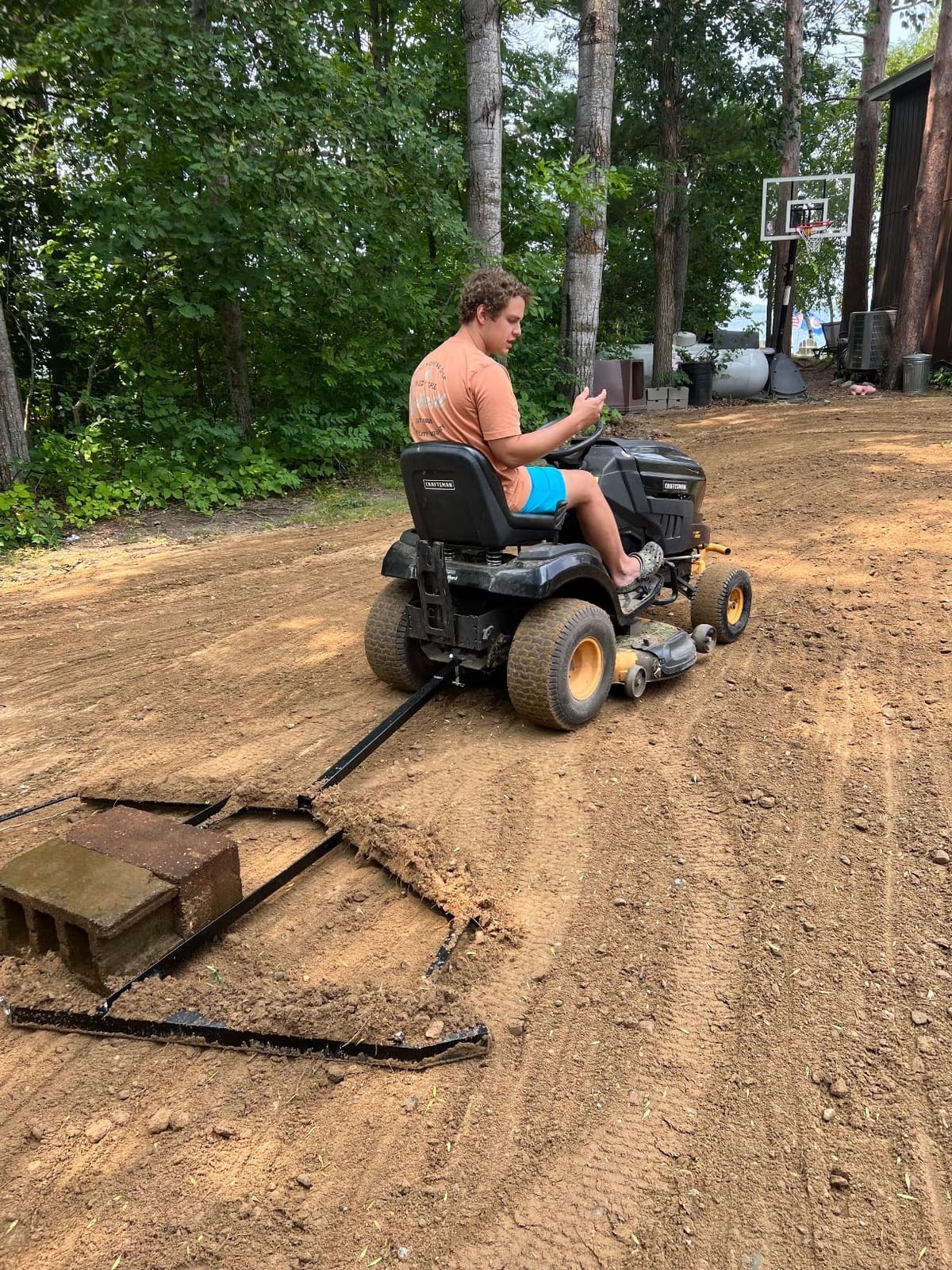 ECOTRIC Drag Harrow, 72