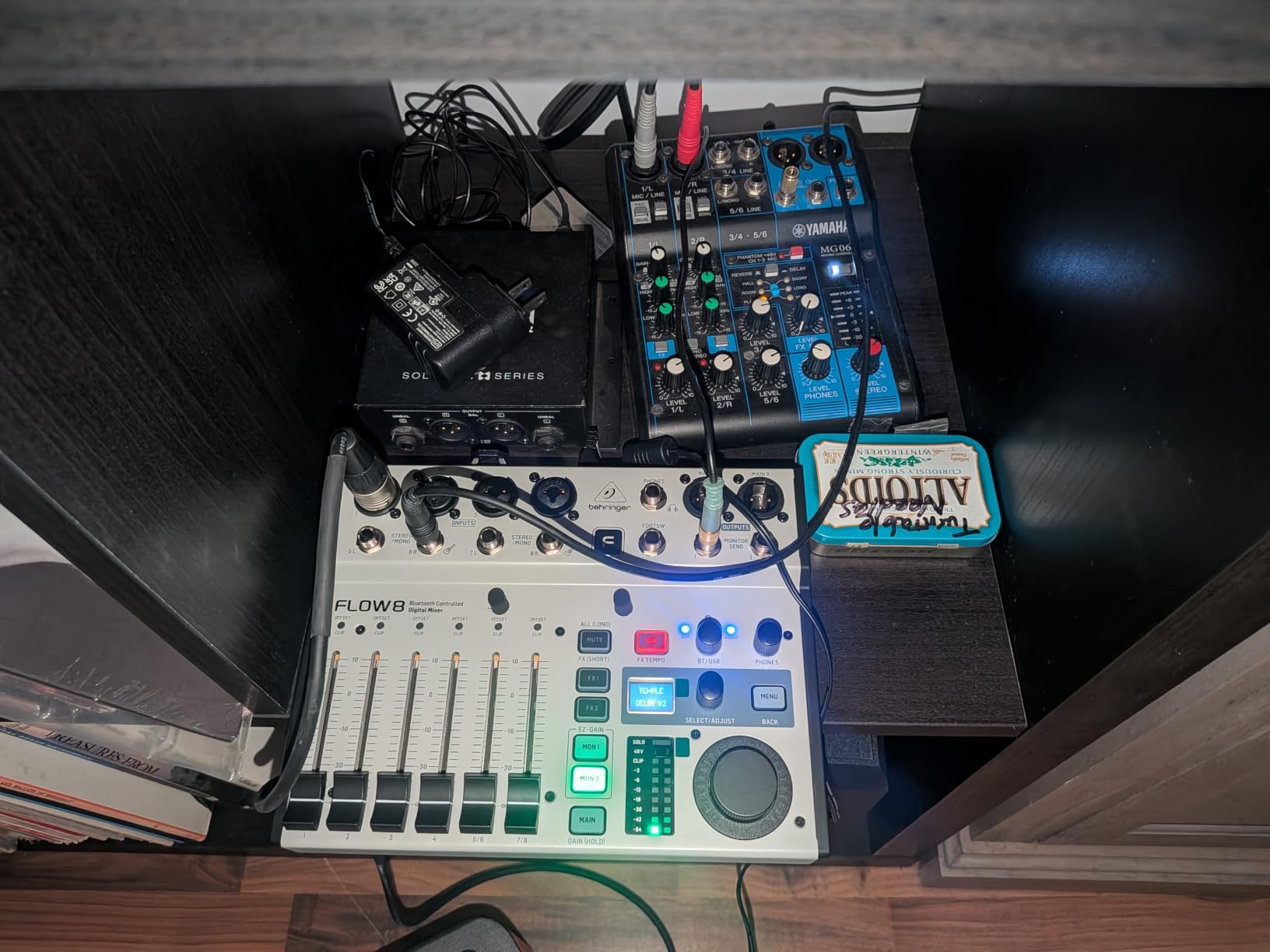 Behringer FLOW 8 8-Input Digital Mixer with Bluetooth Audio and App Control, 60 mm Channel Faders, 2 FX Processors and USB/Audio Interface customer photo 2