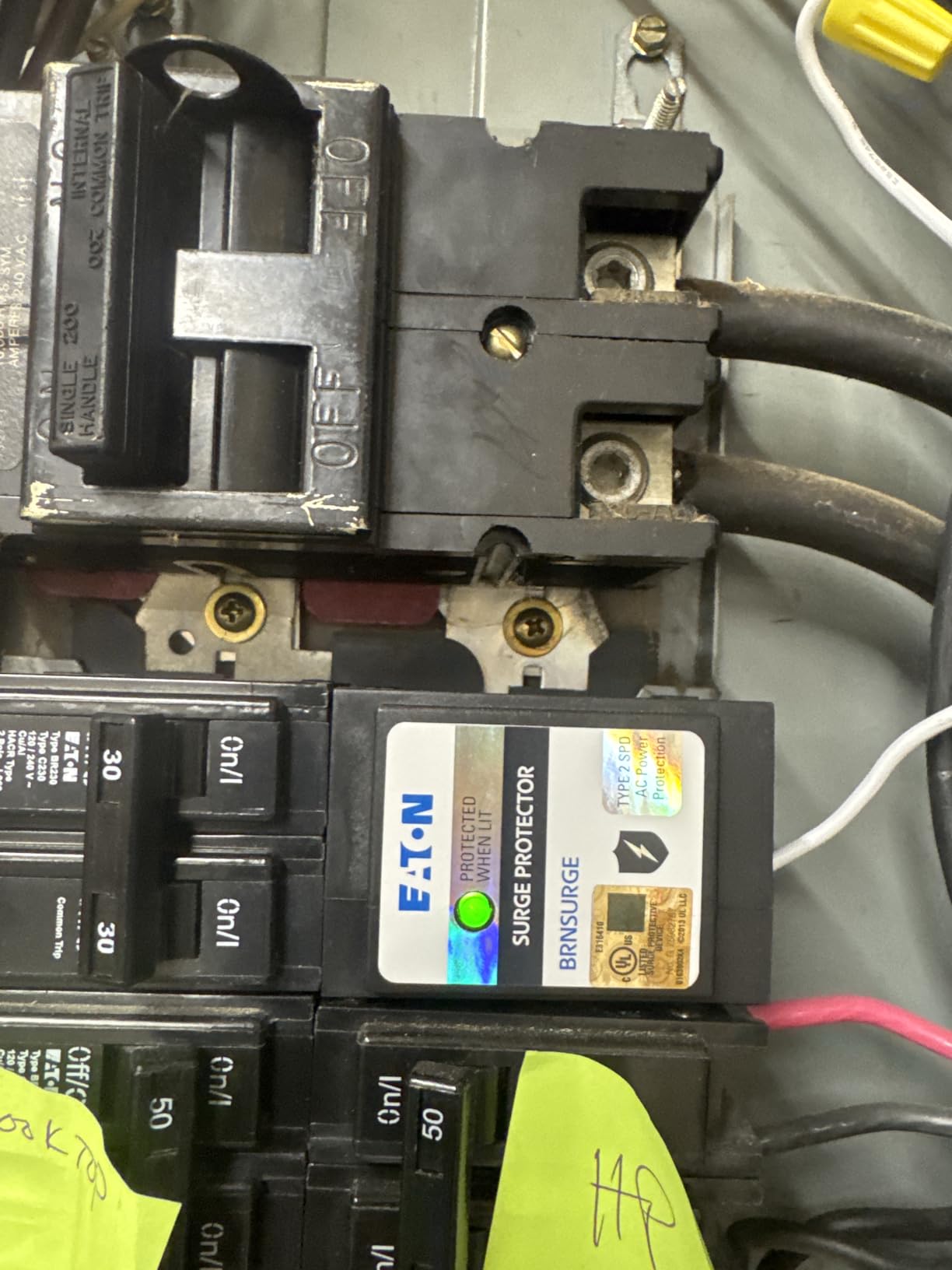 Type BR Circuit Breaker Surge Protective Device, Two Pole, Surge Protective Device customer photo 1