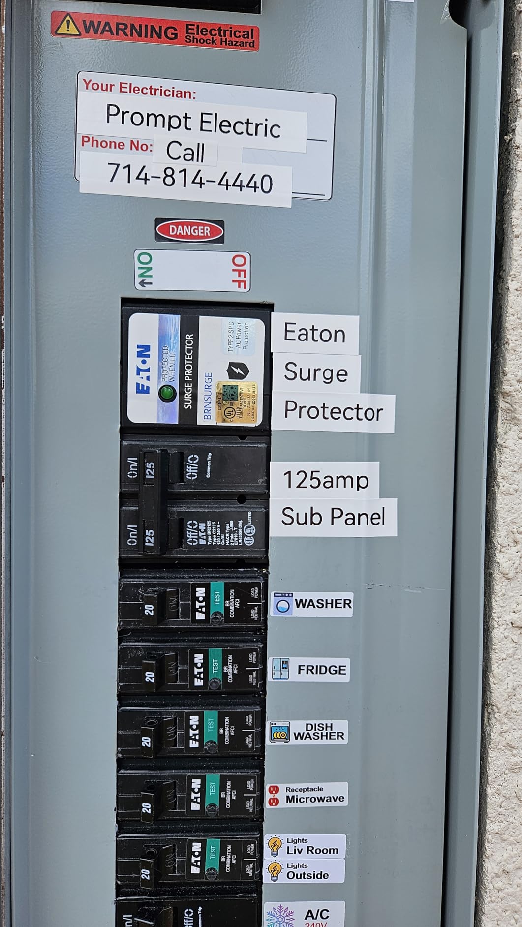 Type BR Circuit Breaker Surge Protective Device, Two Pole, Surge Protective Device customer photo 2
