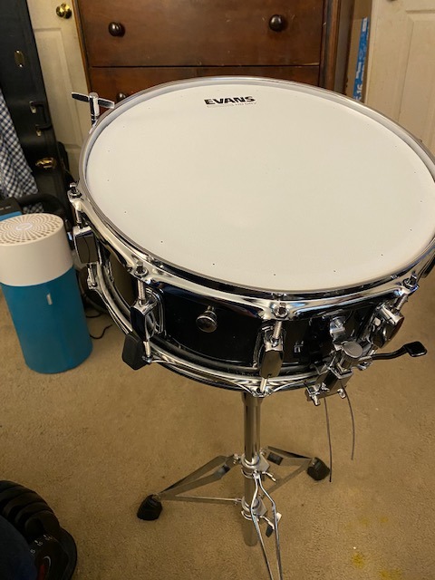Eastar Snare Drum Set with Drum Sticks,for Beginners with Drum Stand, Mute Pad, Snare Drum Bag, Drum Key, 14