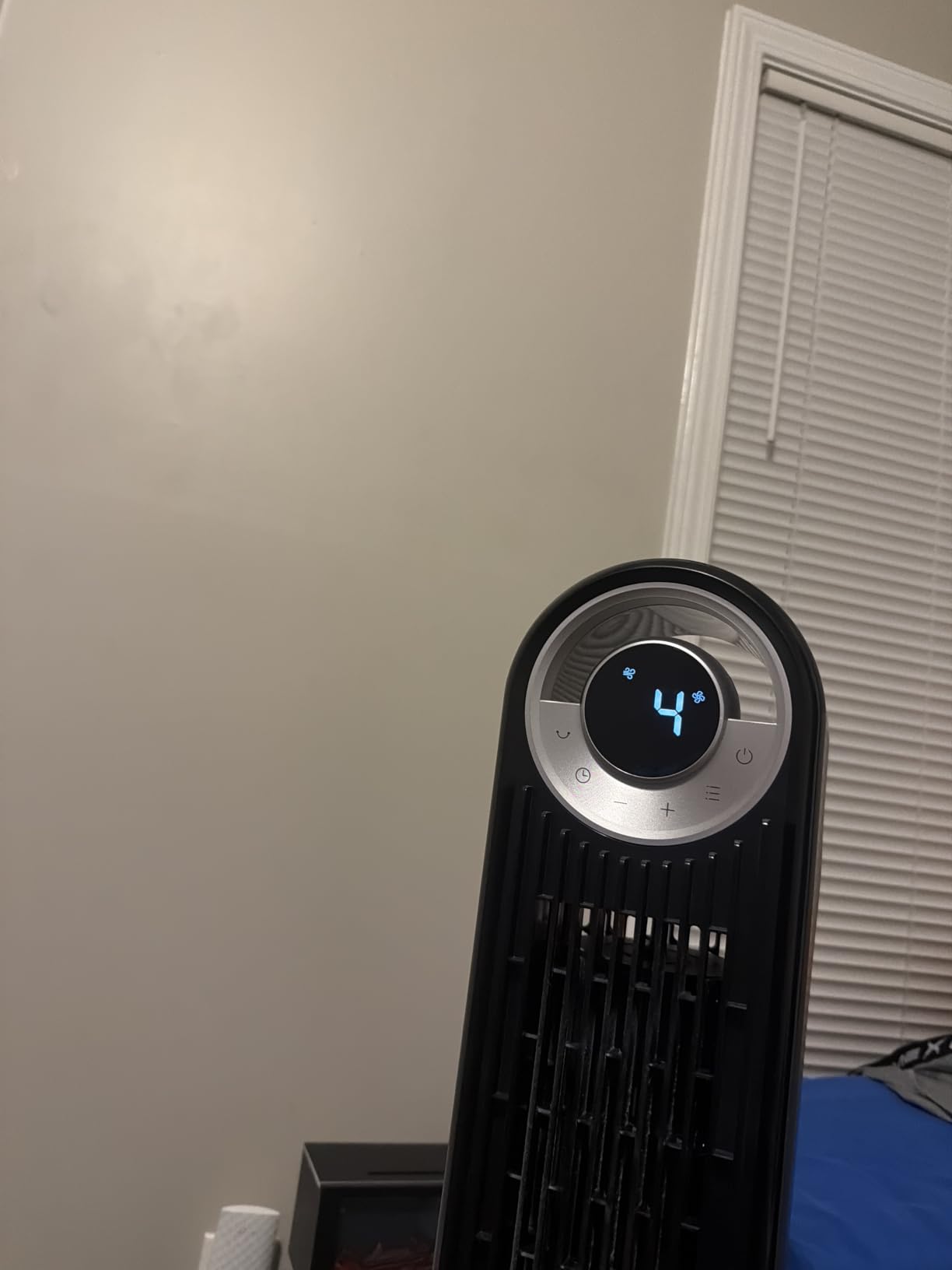 DREO Tower Fan for Bedroom, Upgraded DC 28ft/s Velocity, 9 Speeds customer photo 1