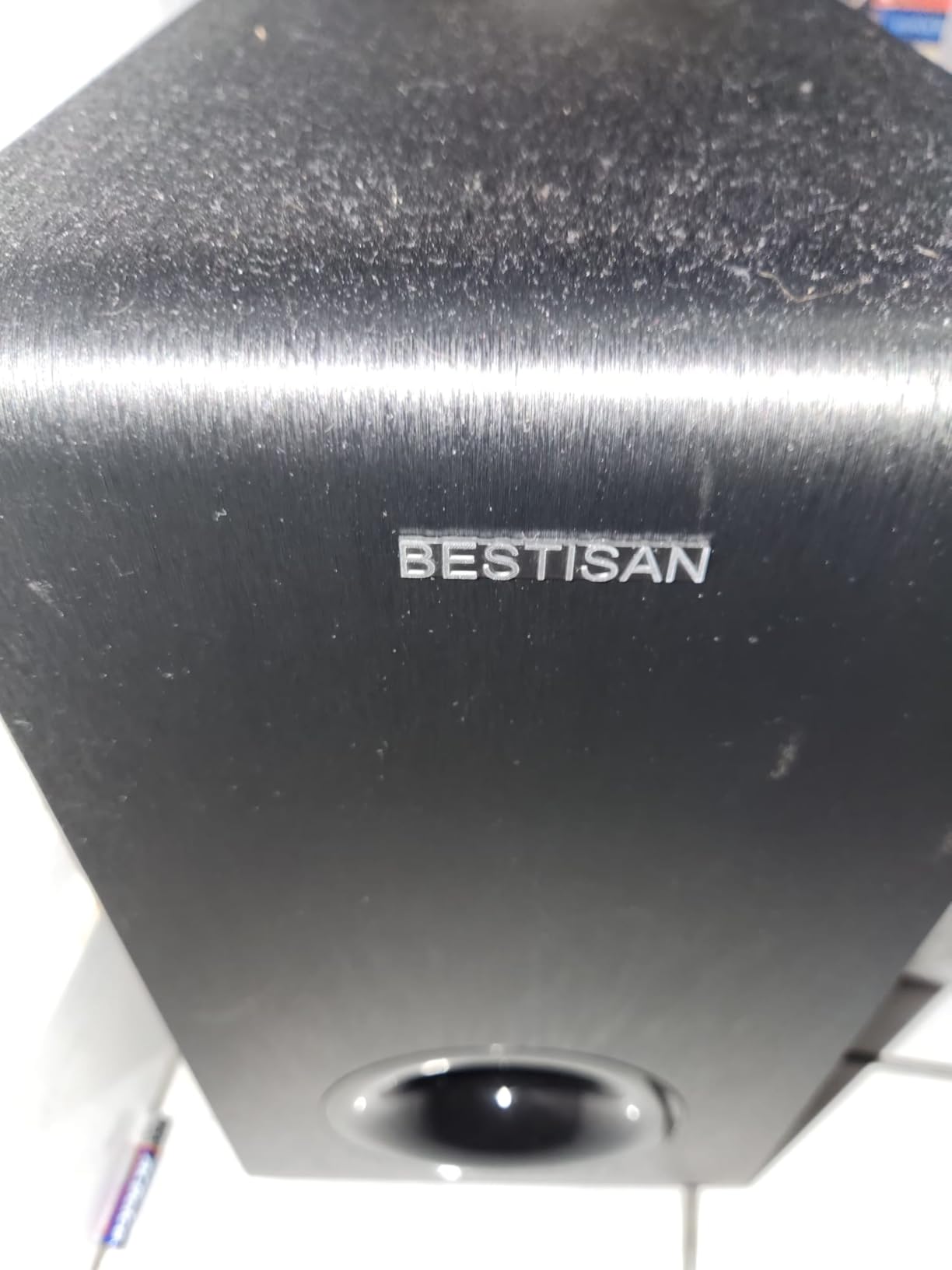BESTISAN Powered Subwoofer, 6.5'' Side Firing Home Audio Sub, Deep Bass Response Subwoofers, Easy Setup with Home Theater Systems, TV, Speakers, RCA, LFE, AUX Input, High-Level Speaker Input & Output customer photo 2