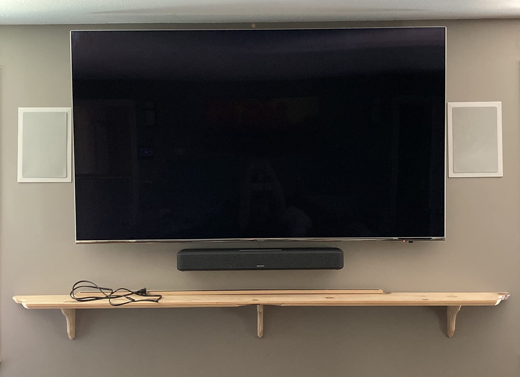 Denon Home 550 Wireless Smart Soundbar for TV with Dolby Atmos, Black | 3D Audio, Wi-Fi & Bluetooth, Built-in HEOS, Alexa, Siri & AirPlay 2, Spotify Connect, Pair Home Speakers & Subwoofer customer photo 2