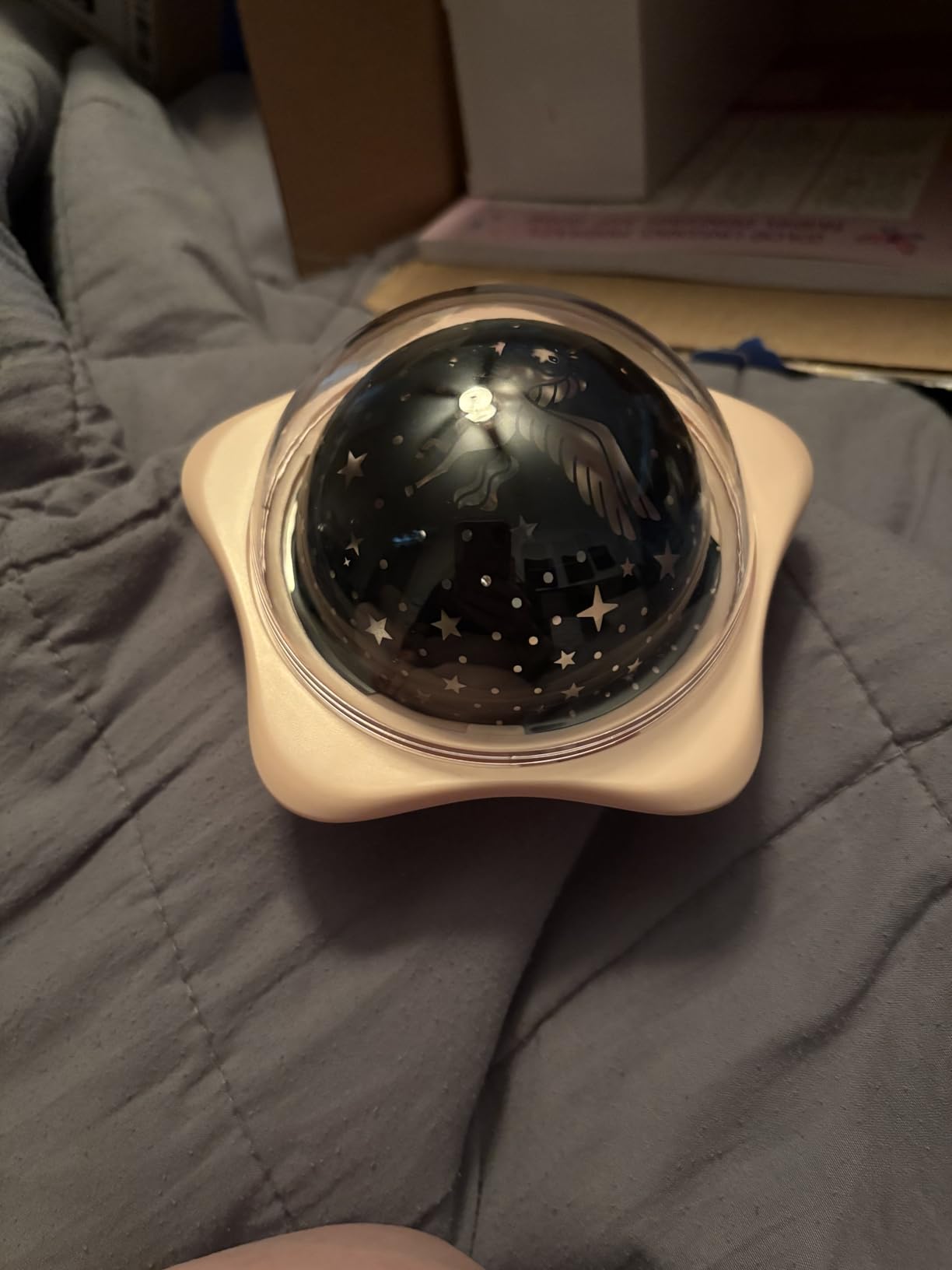 Night Light for Kids Sensory Toys, 6 Films Star Projector Light for Bedroom | 78 Lighting Ceiling Star Gifts for Baby Toddler Boy Autism Toys, 360°Rotion Rechargeable Sensory Lights Projector Room Decor customer photo 1