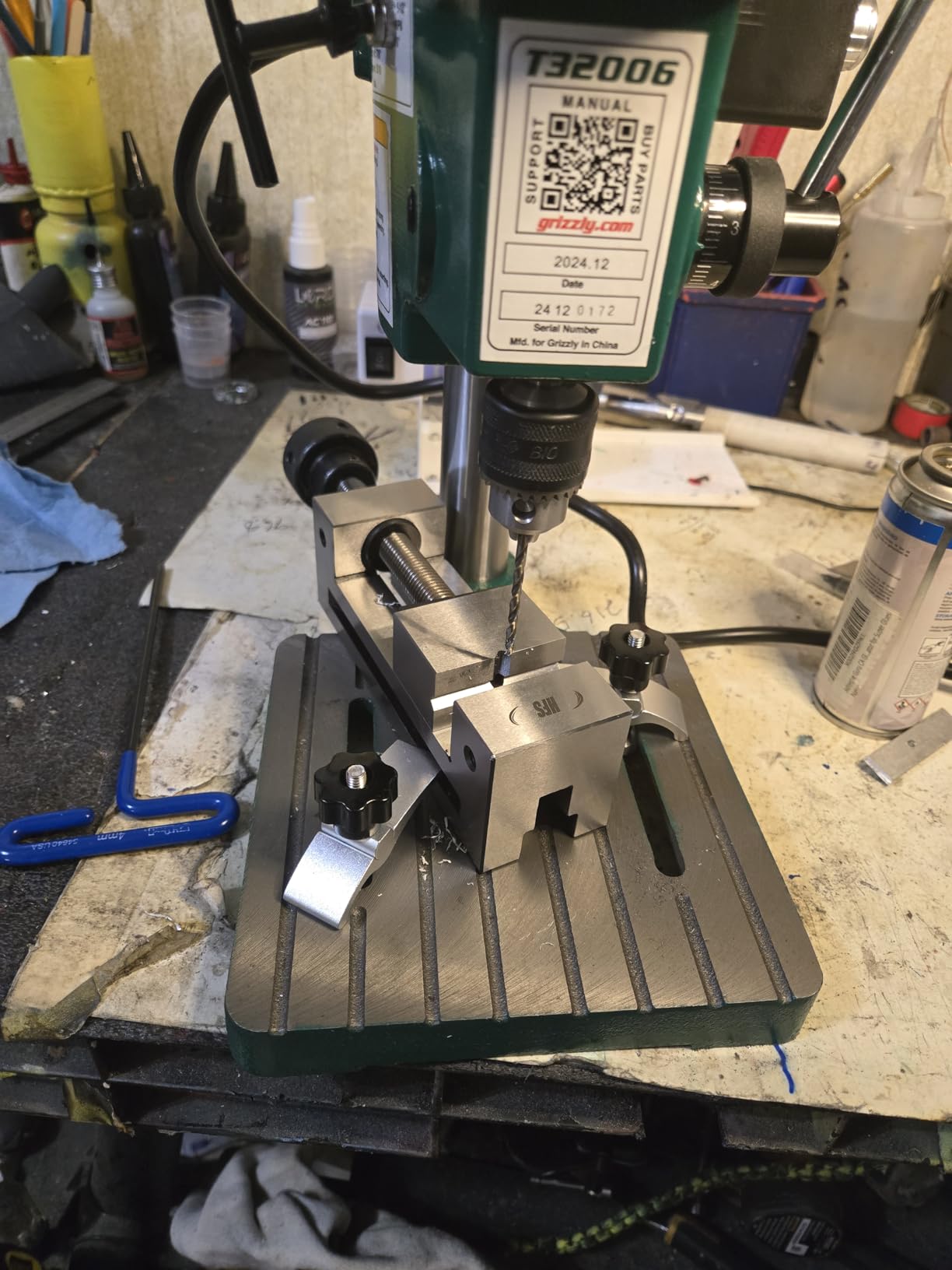 Genmitsu 2PCS T-Track Mini Hold Down Clamp Kit, CNC Router Clamp for Woodworking and Metalworking, Compatible with 3018 CNC Router Machines, 3018-PRO/ 3018-PROVer/ MX3, 2.57’’Lx 0.79’’Wx 1.97’’H customer photo 1