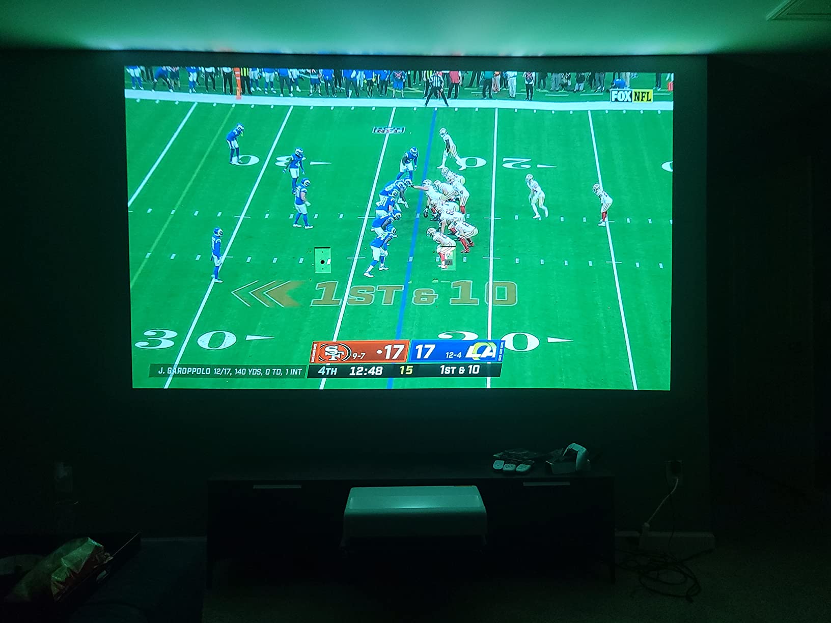 Samsung The Premier LSP7T 120 inches 4K Smart Laser Projector TV SP-LSP7TFAXZA (2020) (Renewed) customer photo 2