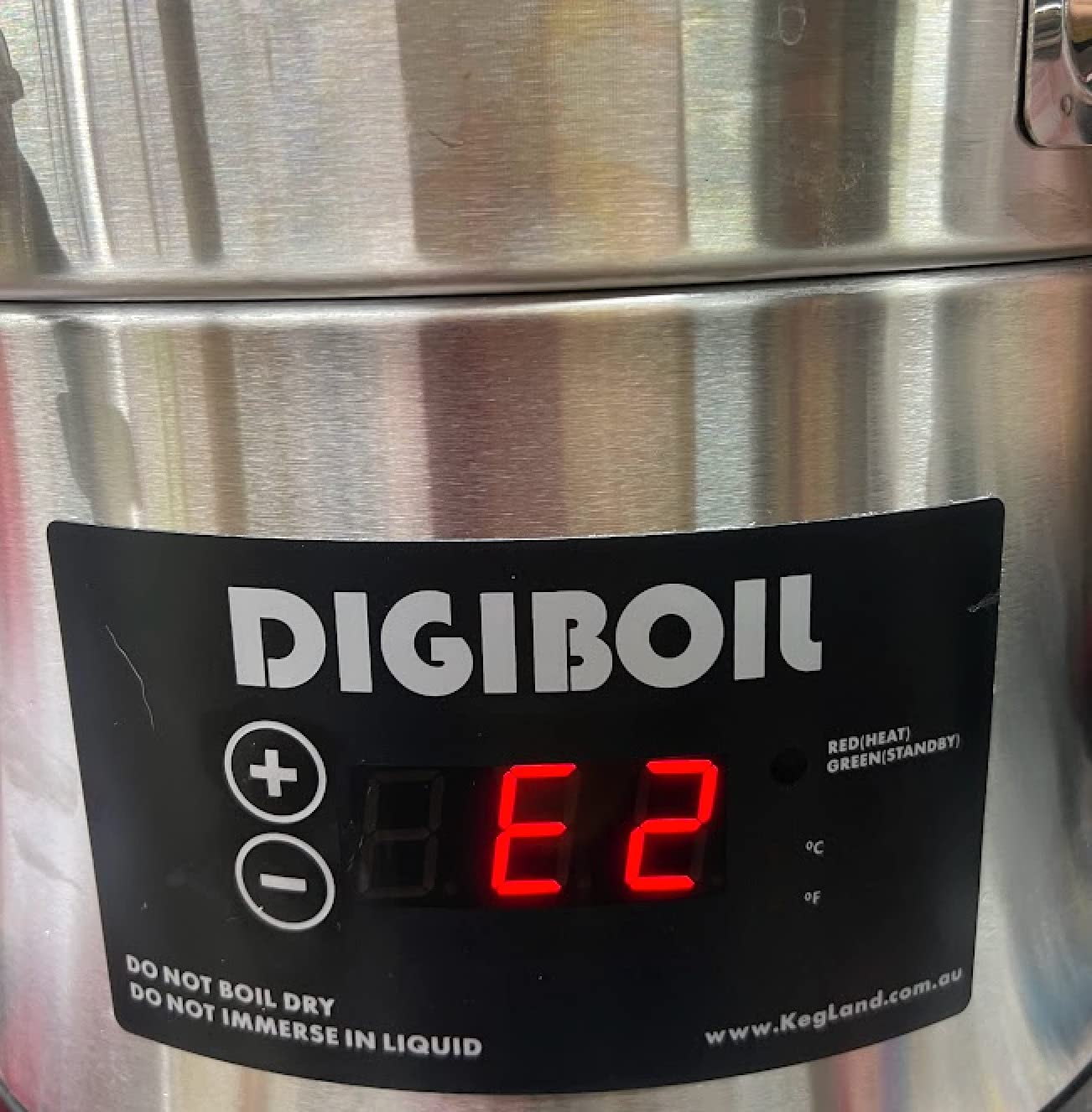 Kegland DigiBoil Electric Kettle - 35 Liters / 9.25 Gallons (110V) | 1500W Power | Digital Temperature Control | Stainless Steel | Beer Brewing Machine | Water Heater | Compatible for Distillation customer photo 2