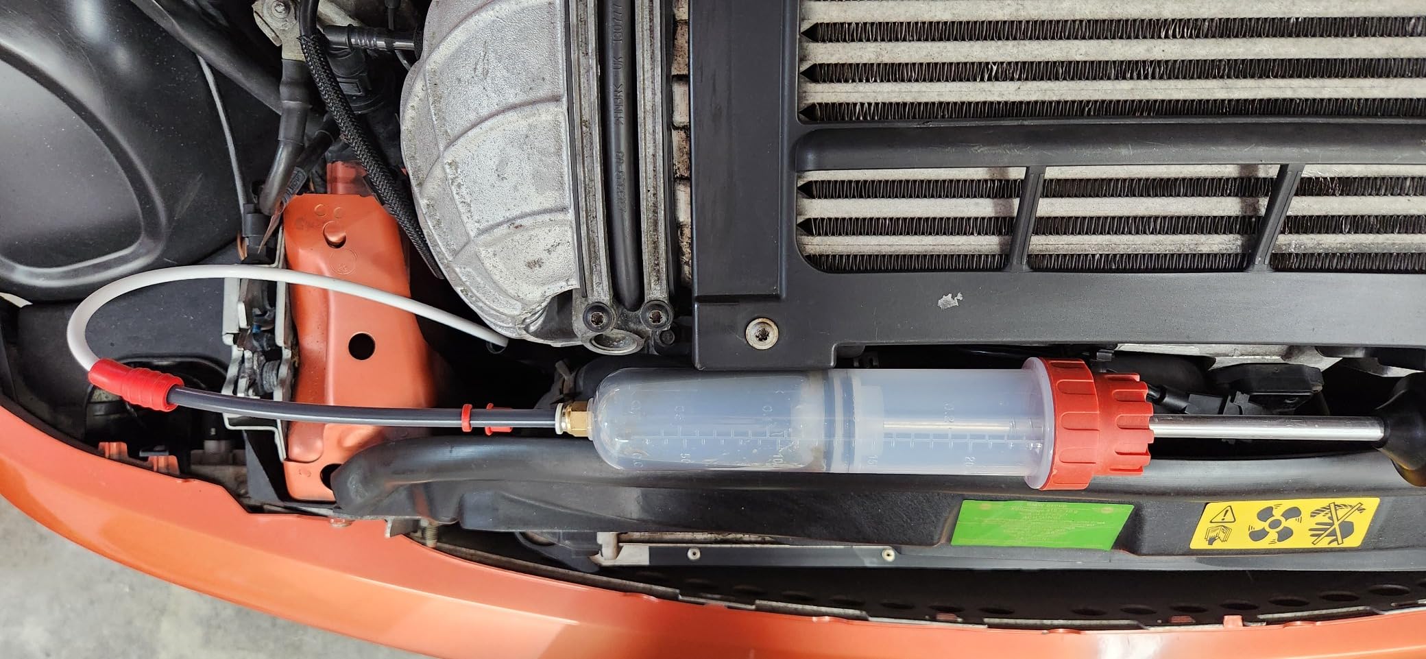 SEDY Fluid Extractor - 200cc Multi-Purpose Syringe, Oil Suction Pump, Manual Extraction and Filling Pump, Automotive Oil Syringe customer photo 1