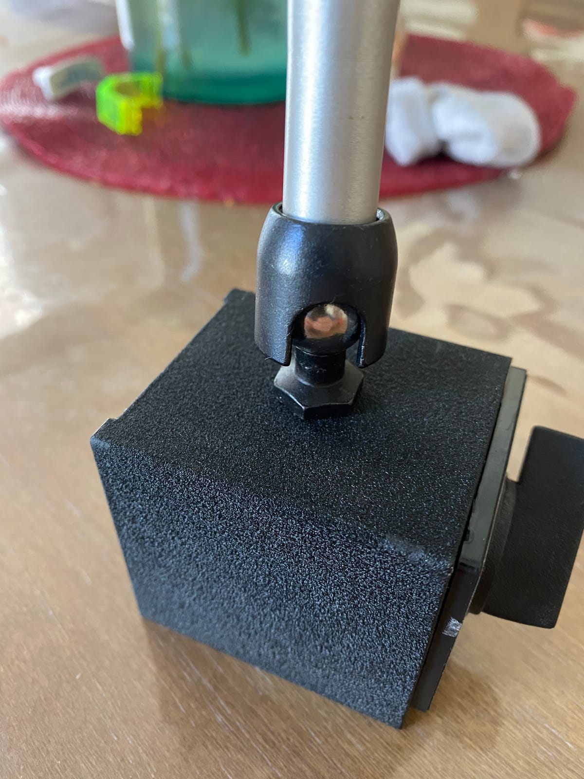 Neoteck 176lbs/80kg Magnetic Base Stand for Dial Indicator,Flexible Arm customer photo 2