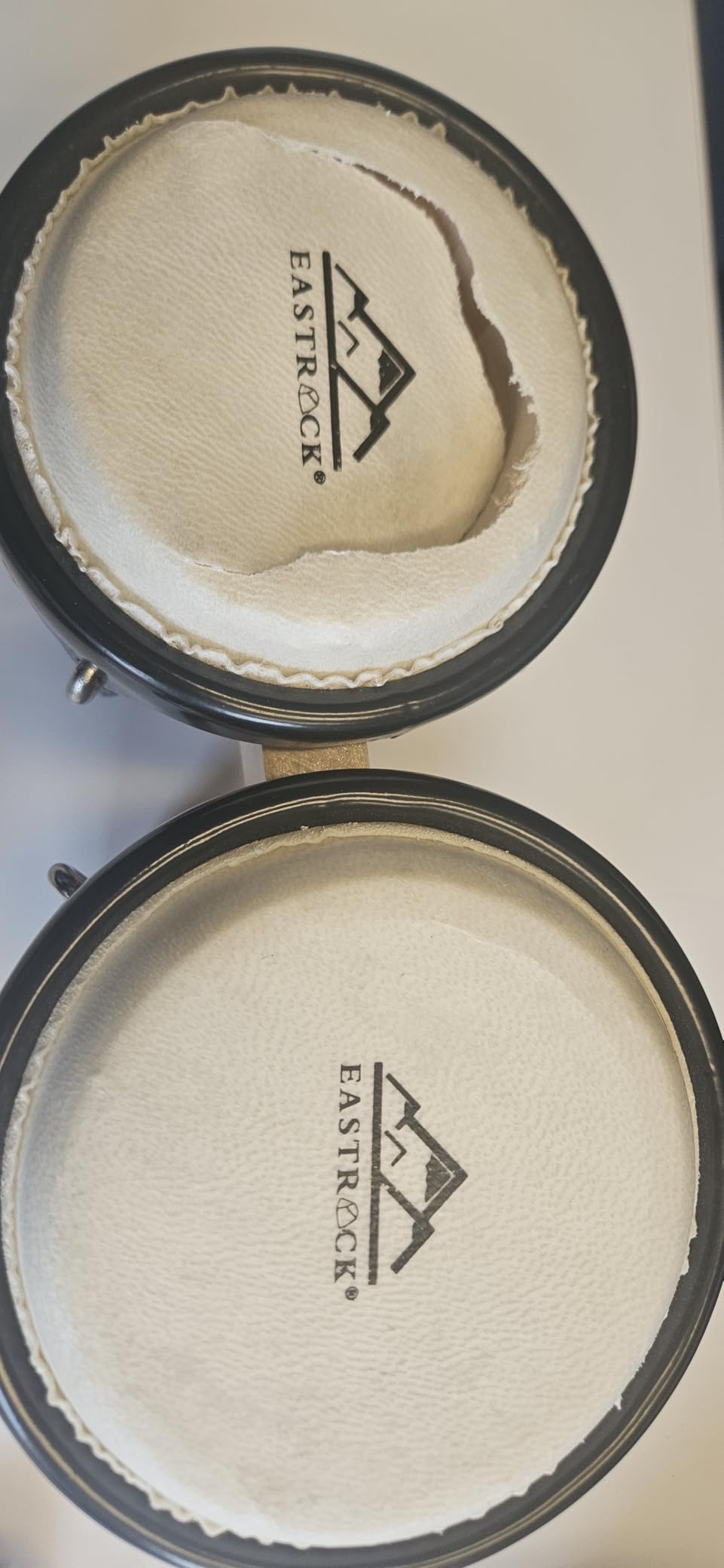 EastRock Bongo Drum 4” and 5” Set for Adults Beginners Professionals Tunable Wood and Metal Drum Percussion Instruments With Tuning Wrench customer photo 2