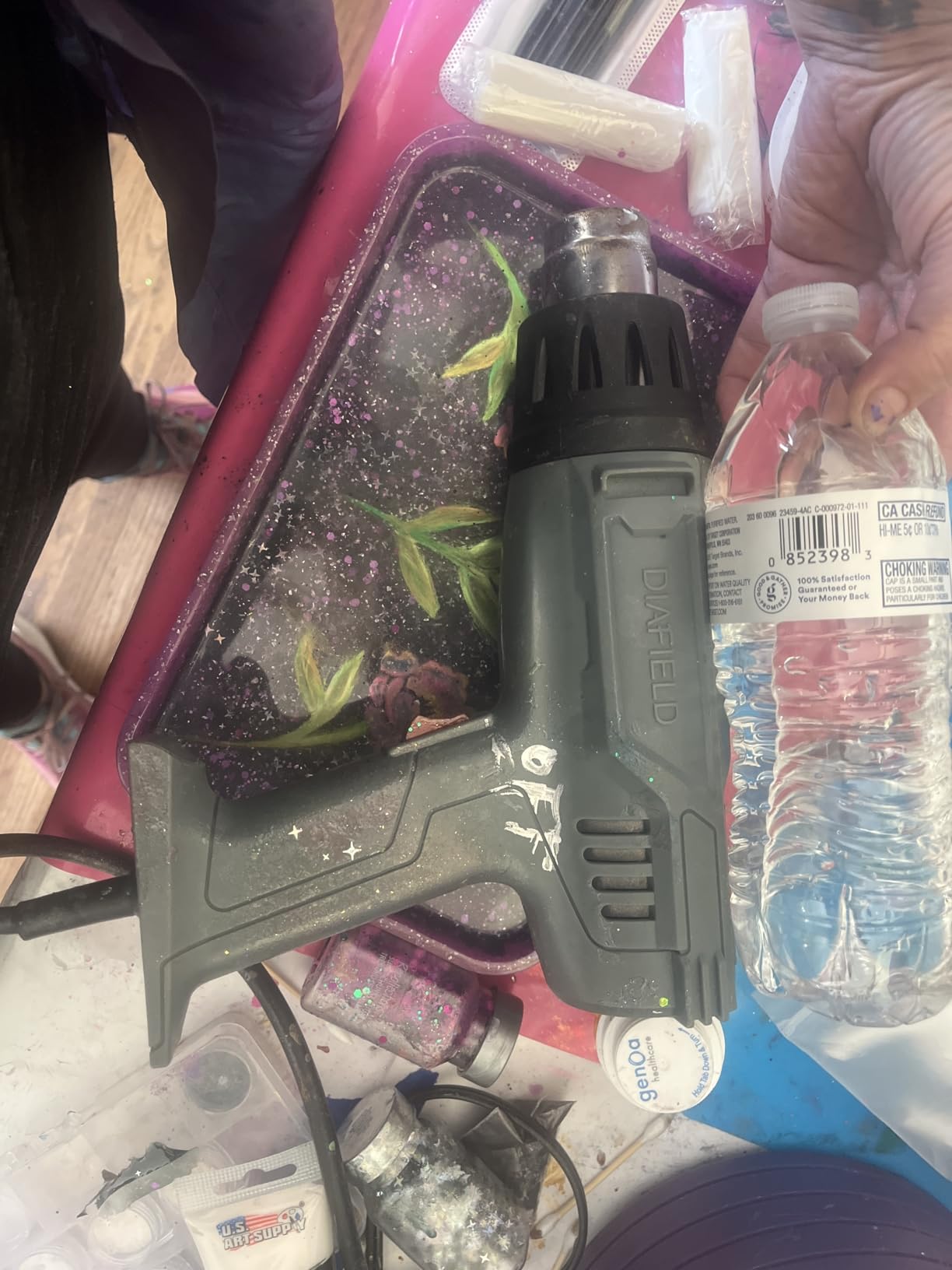 DIAFIELD 1850W Heat Gun with Dual Temperature Settings 572.0 °F & 1202 °F customer photo 2