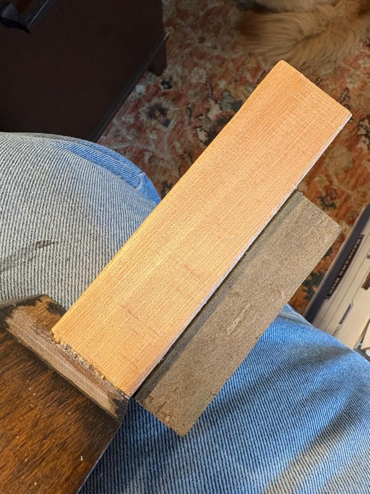 Cabinet Scraper Burnisher with 4 Piece Multi-Shaped Scraper Set 2 Rectangle 1 Curved (Convex and Concave) and 1 Gooseneck Scraper customer photo 1
