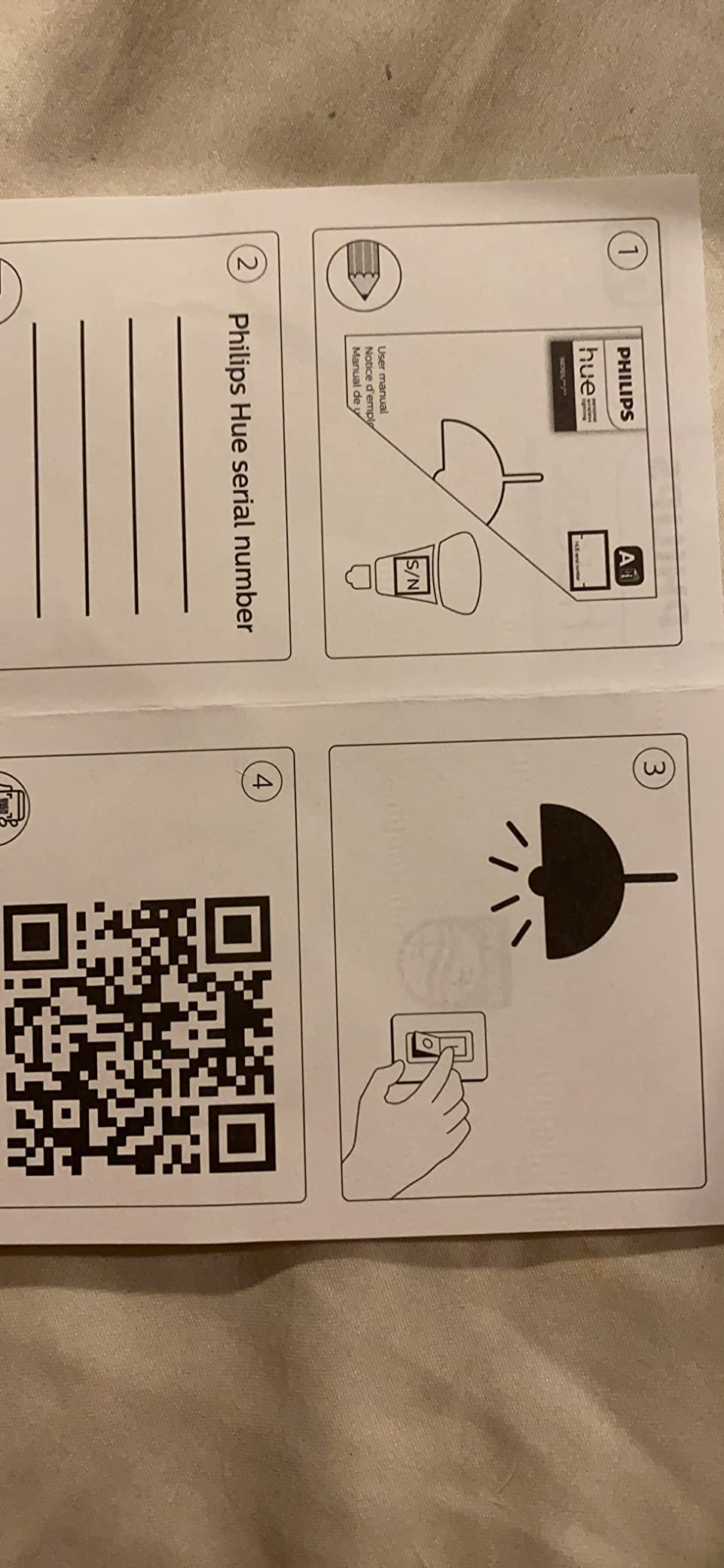 Philips Hue Smart Light Starter Kit - Includes (1) Bridge, (1) Smart Button and (3) Smart 75W A19 LED Bulbs - White and Color Ambiance - 1100LM customer photo 2