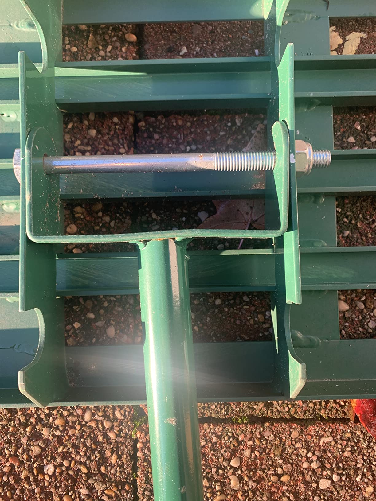 LANDZIE - Lawn Leveling Rake 36 Inch, Steel Yard Leveler Tool customer photo 1