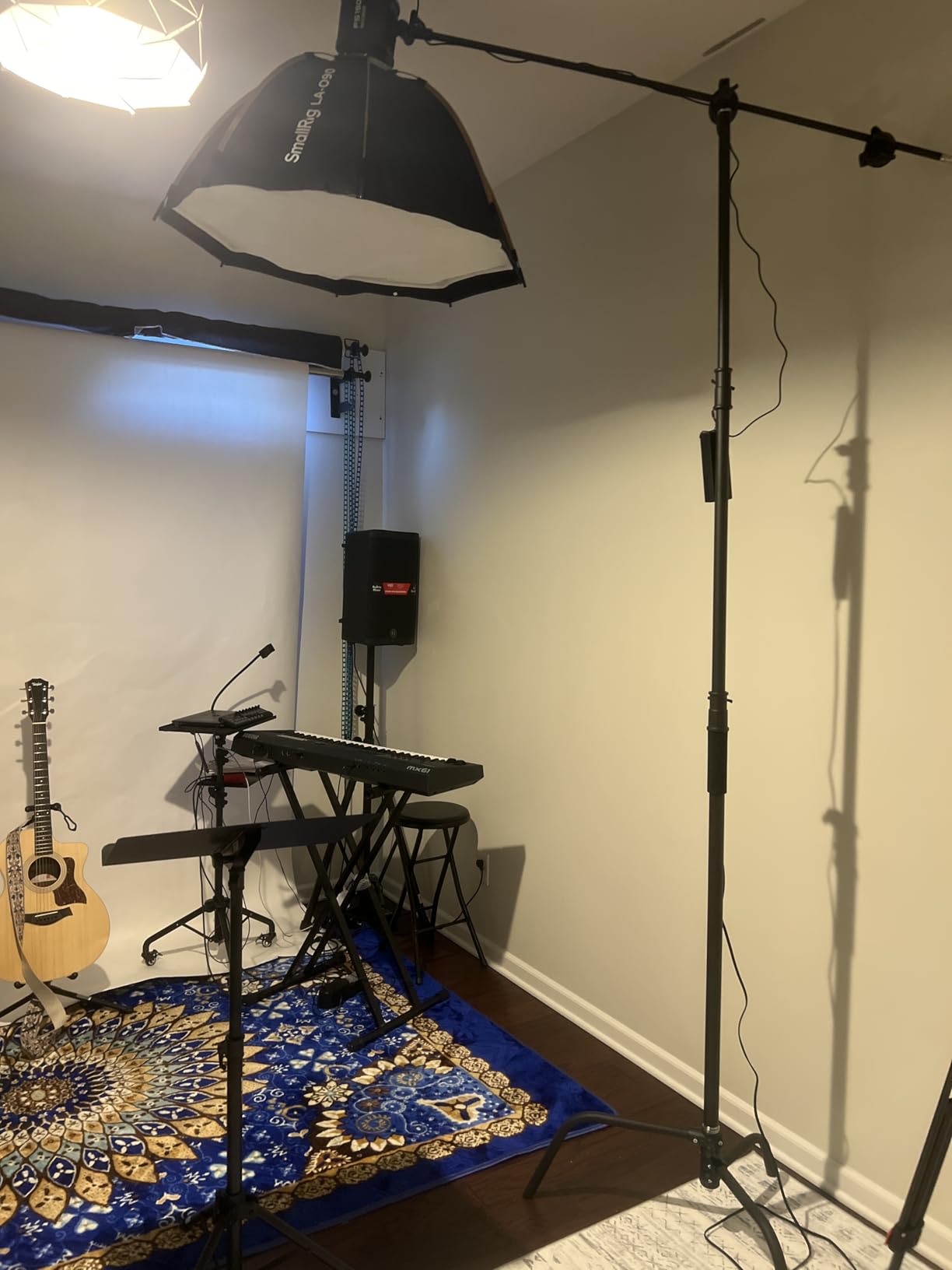 Heavy Duty C Stand 10.8ft/330cm with Boom Arm 100% Stainless Steel | Photography C-Stand with Carry Bag Sandbag 3*Clip 2*Grip Head for Photography Studio Video Monolight Softbox Shooting customer photo 2