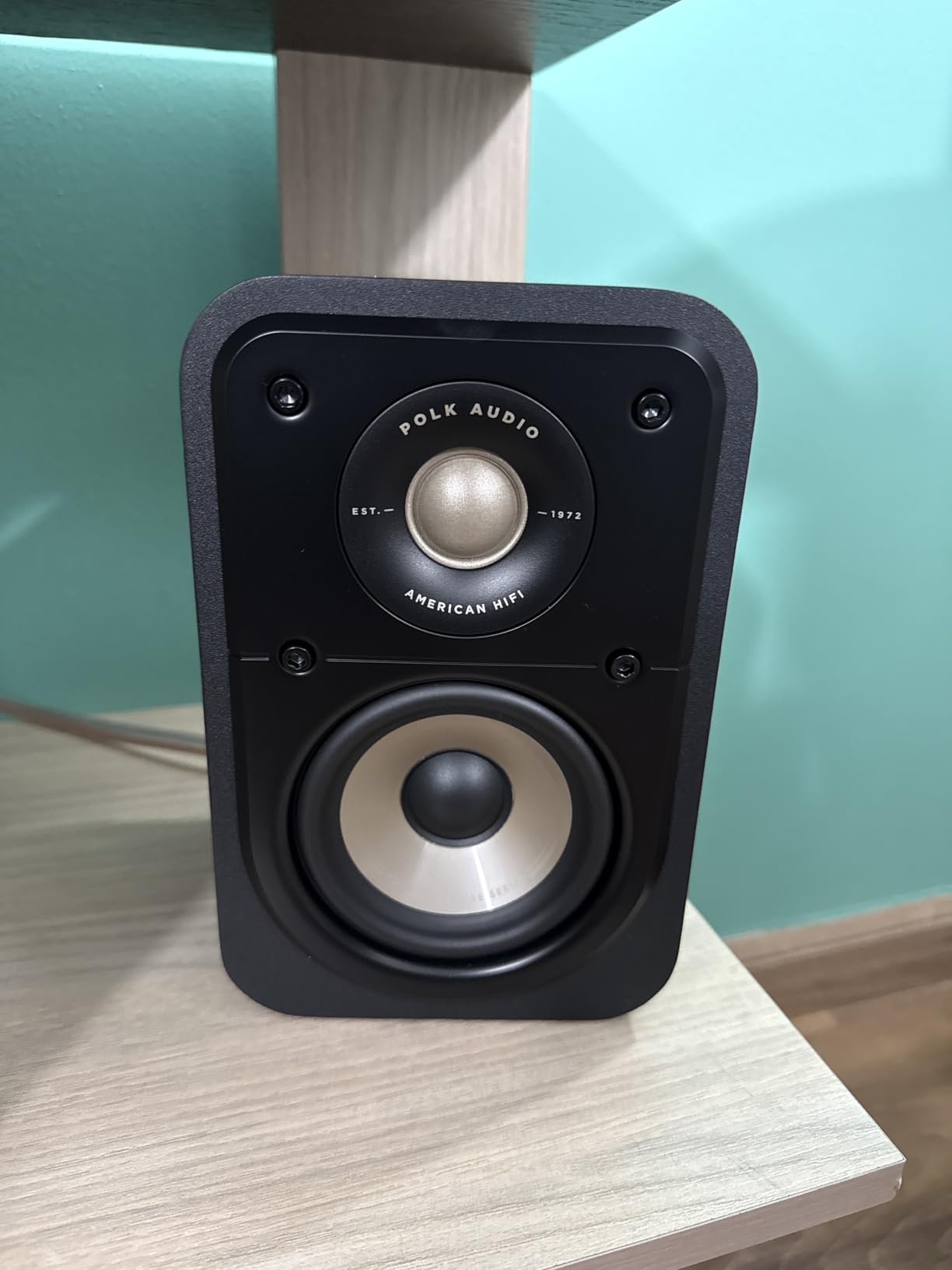 Polk Audio Signature Elite ES10 Surround Speakers, Pair, Stunning Black | Hi-Res Audio Certified, Dolby Atmos & DTS:X Compatible, 1