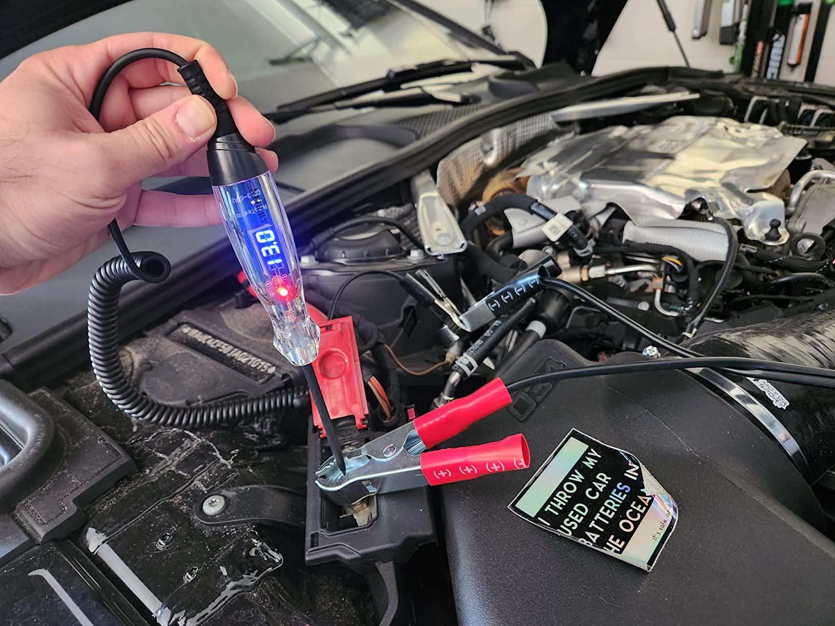 AWBLIN Automotive Test Light 3-60V DC Digital LED Circuit Tester customer photo 2