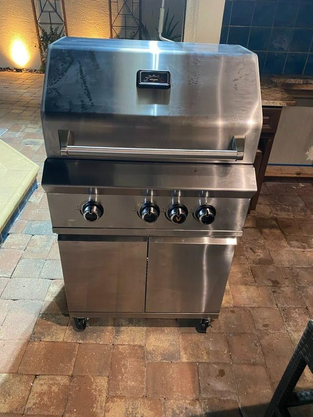 Victory 3-Burner Propane Gas Grill With Infrared Side Burner - BBQ-VCT3BSB-LP customer photo 1
