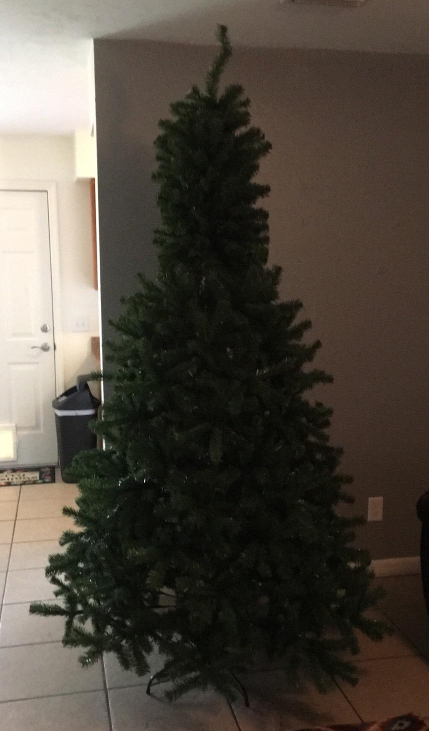 Best Choice Products Artificial Christmas Tree, 6ft Premium Unlit Realistic Spruce Holiday Décor w/Dense Branches, Easy Assembly, Metal Base customer photo 2