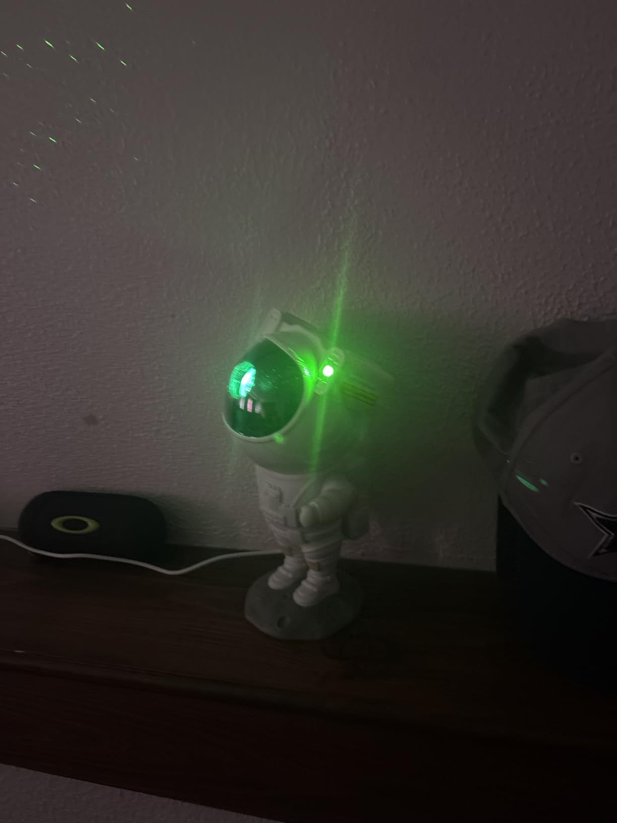 Star Projector Galaxy Night Light - Astronaut Space Projector, Starry Nebula Ceiling LED Lamp with Timer and Remote, Kids Room Decor Aesthetic, for Christmas & Birthdays customer photo 2