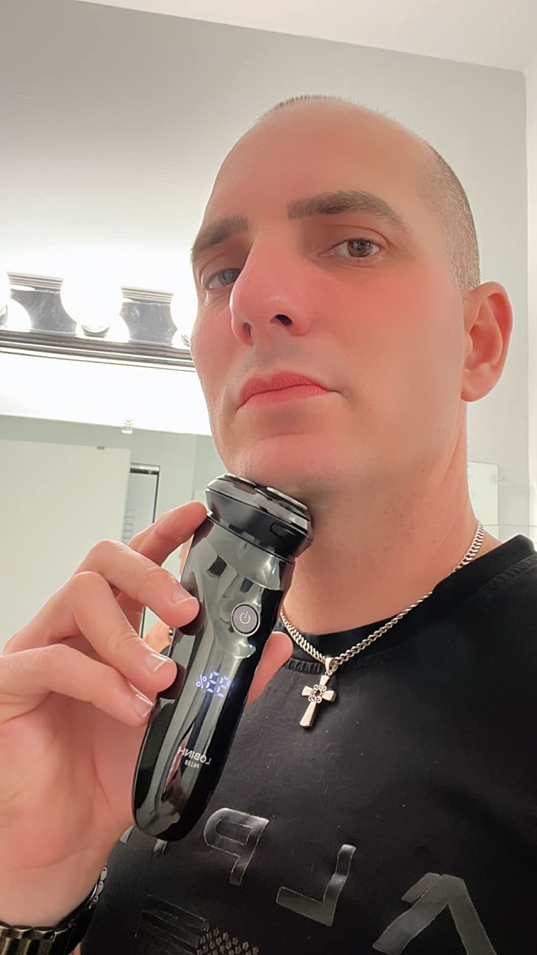 Electric Shaver for Men, 100% Washable Rotary Shaver, Men's Electric Razor customer photo 1