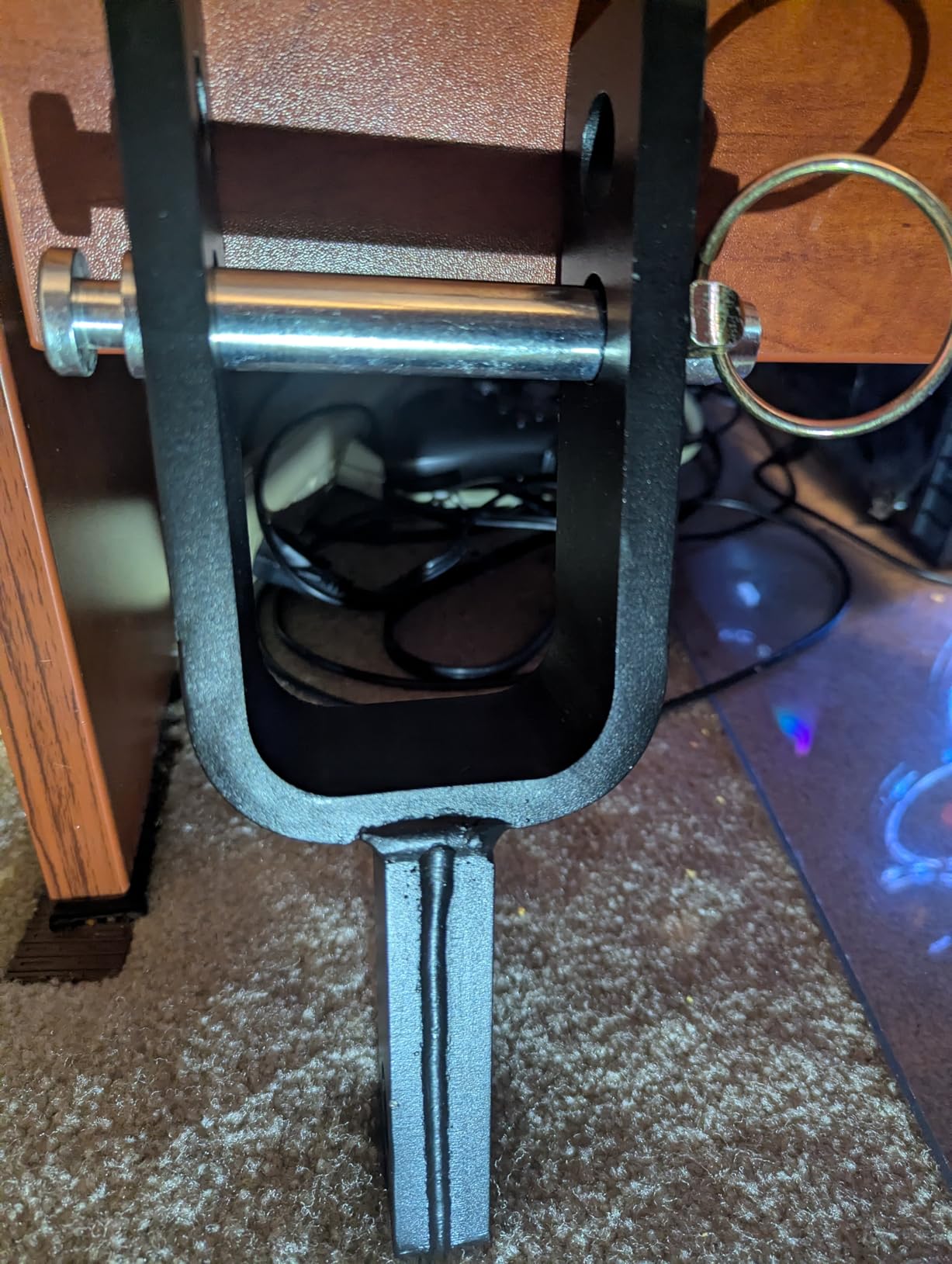 Versatile Quick Hitch Adapter Used to Adjust Top Link Bracket Movements Fits for Category 1 3-Point Quick Hitch Tractors Made of Integral Casting customer photo 1
