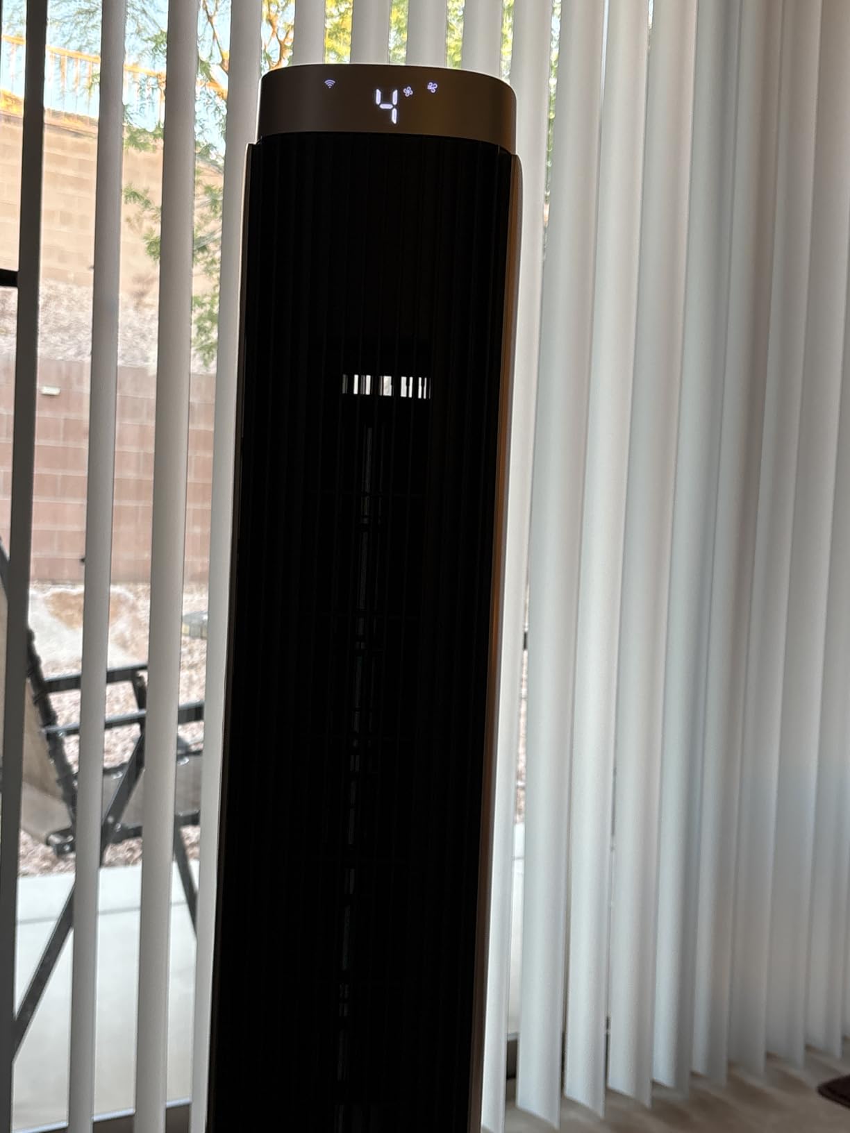 DREO Smart 42'' Tower Fan for Bedroom, 12 Speeds, 20dB Quiet Standing Fan customer photo 2