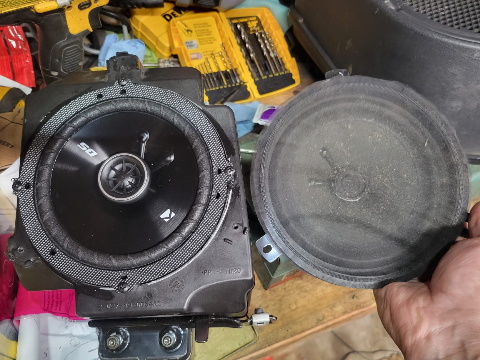KICKER Dash and Overhead 6.5 Speakers for Jeep Wrangler/Unlimited/JK 07-18 Upgrade Kit - 2 Pairs of DS Series 6 1/2 Inch Coaxial Speakers with Harnesses - DSC650, 43DSC6504 customer photo 1
