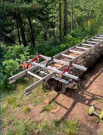 Zozen Chainsaw Mill, Fits 14”-36” Planking Milling Bar, Portable Sawmill customer photo 2