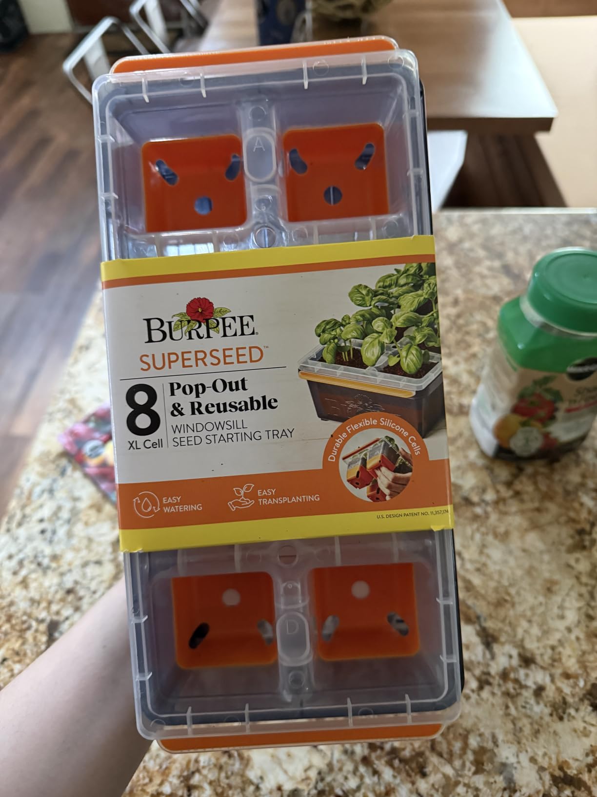 Burpee SuperSeed 36-Cell Reusable Seed Starting Tray for Indoor Seedlings customer photo 2