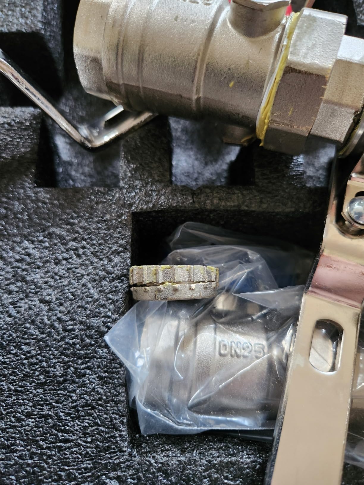 ABST PEX Manifold,5 Loop Stainless Steel Floor Radiant Heat Manifold Kit customer photo 2