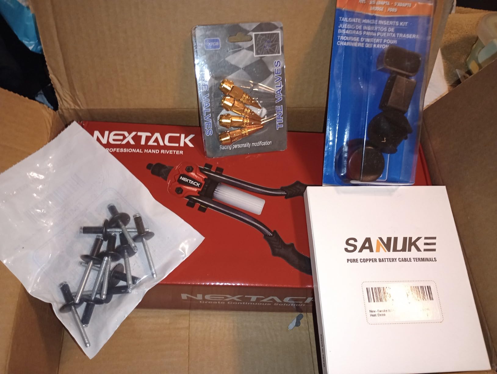 NEXTACK 1/4 Rivet Gun Kit NT300 w/ 350 Blind Pop Rivets customer photo 1