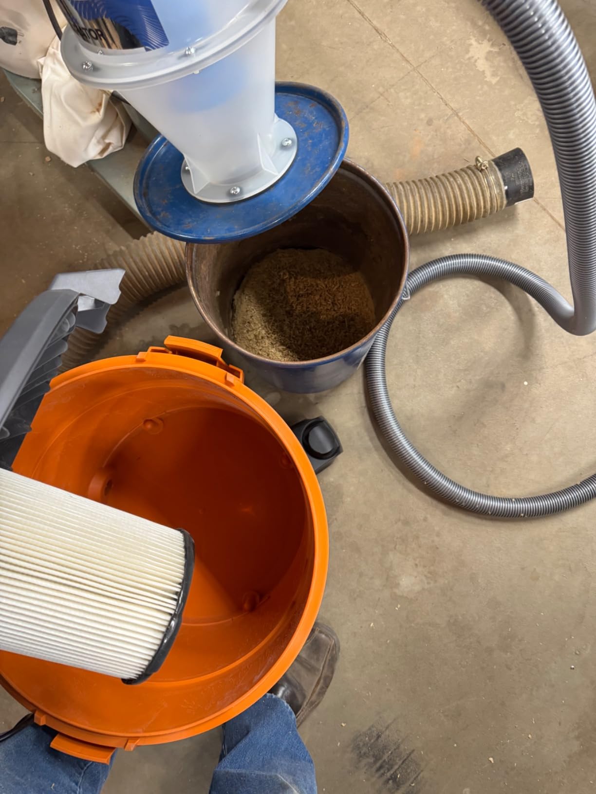 Quick Click Dust Collection Separator customer photo 2