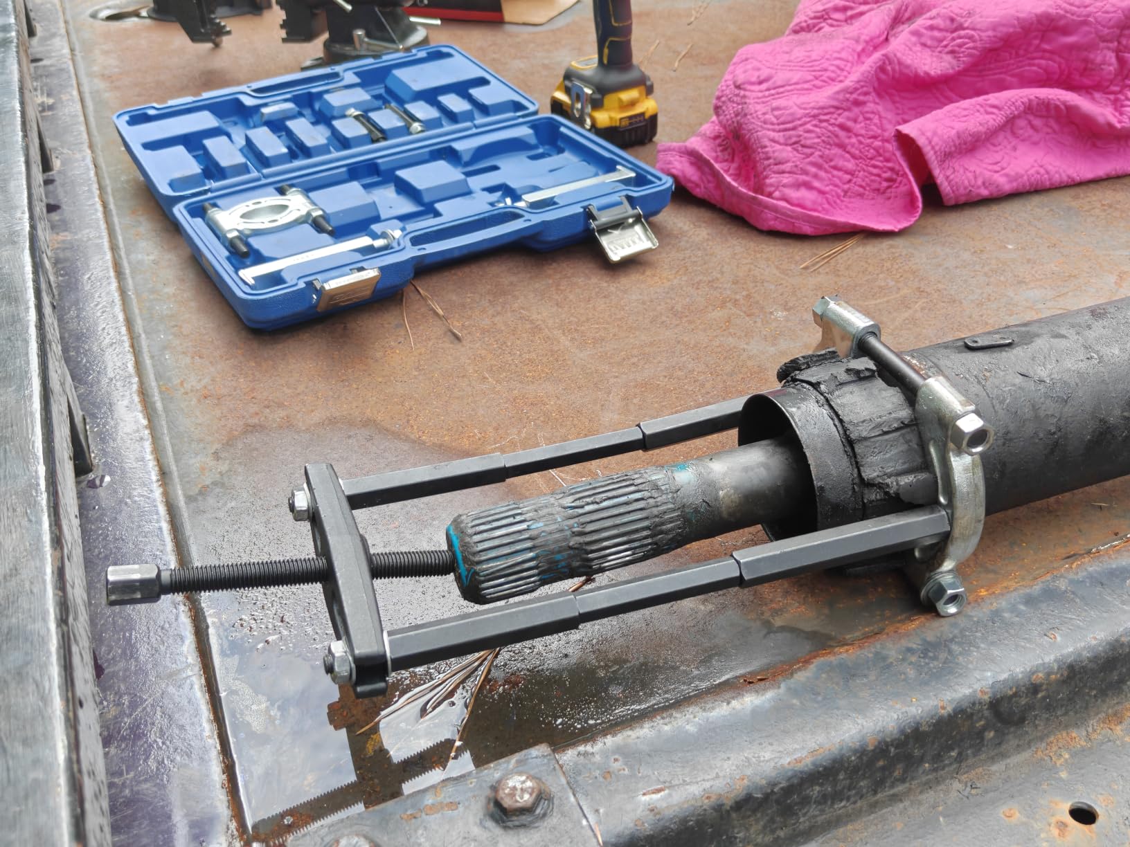 Orion Motor Tech OMT Bearing Puller Set, Bearing Splitter Tool Kit customer photo 1