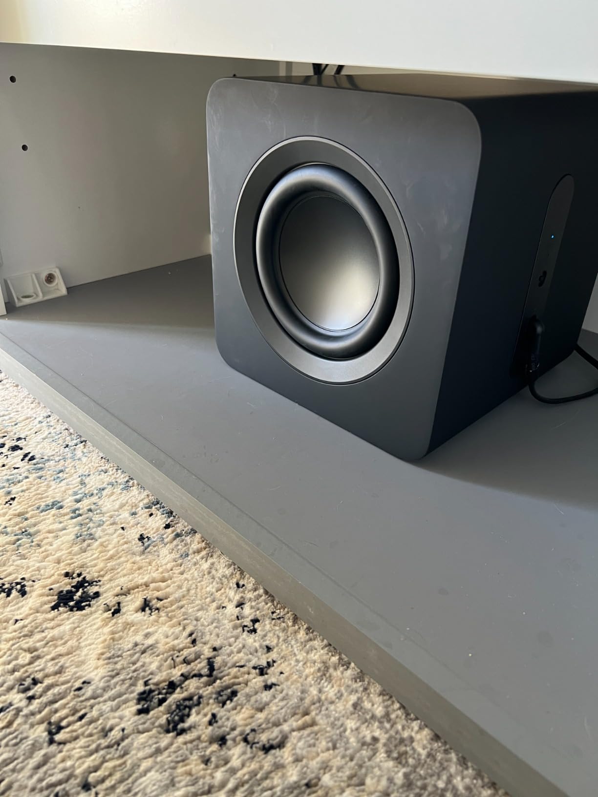 SAMSUNG SWA-W510 Subwoofer for S Series Soundbar with Powerful Bass, Wireless, Unibody Design, Compact 6.5