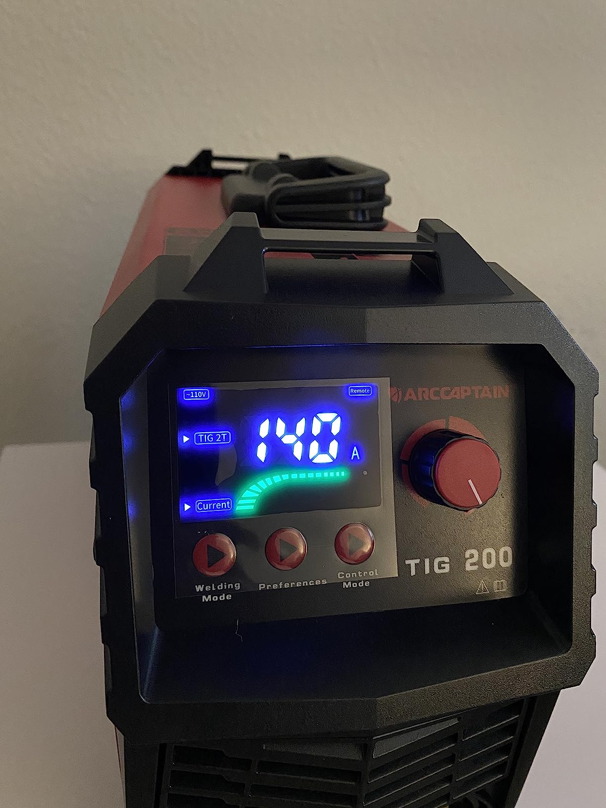 ARCCAPTAIN 200A TIG Welder, 110V/220V TIG/Stick 2 IN 1 Welding Machine customer photo 2