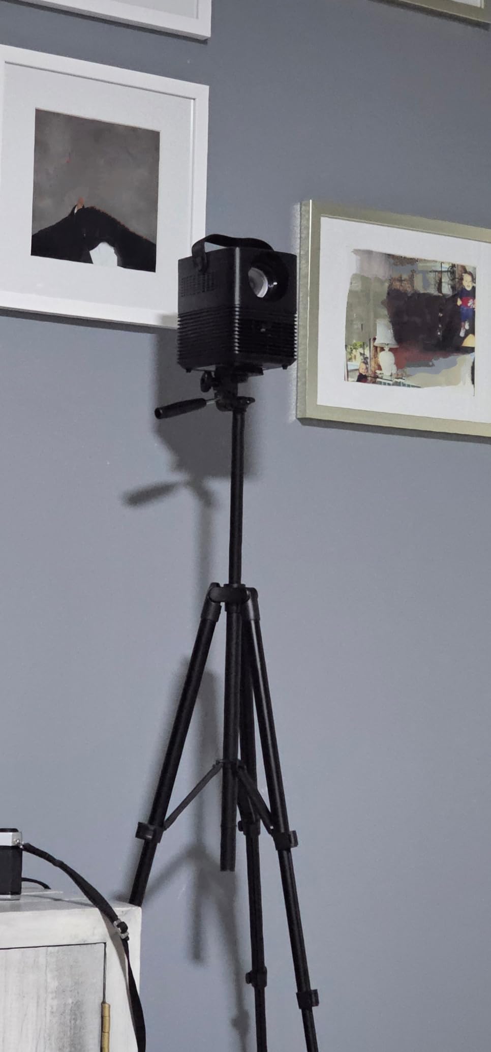 HoliScapes USB Projector Kit - Spooky Halloween Hollusion + Projector + 5.5 ft x 9 ft Projection Screen customer photo 1