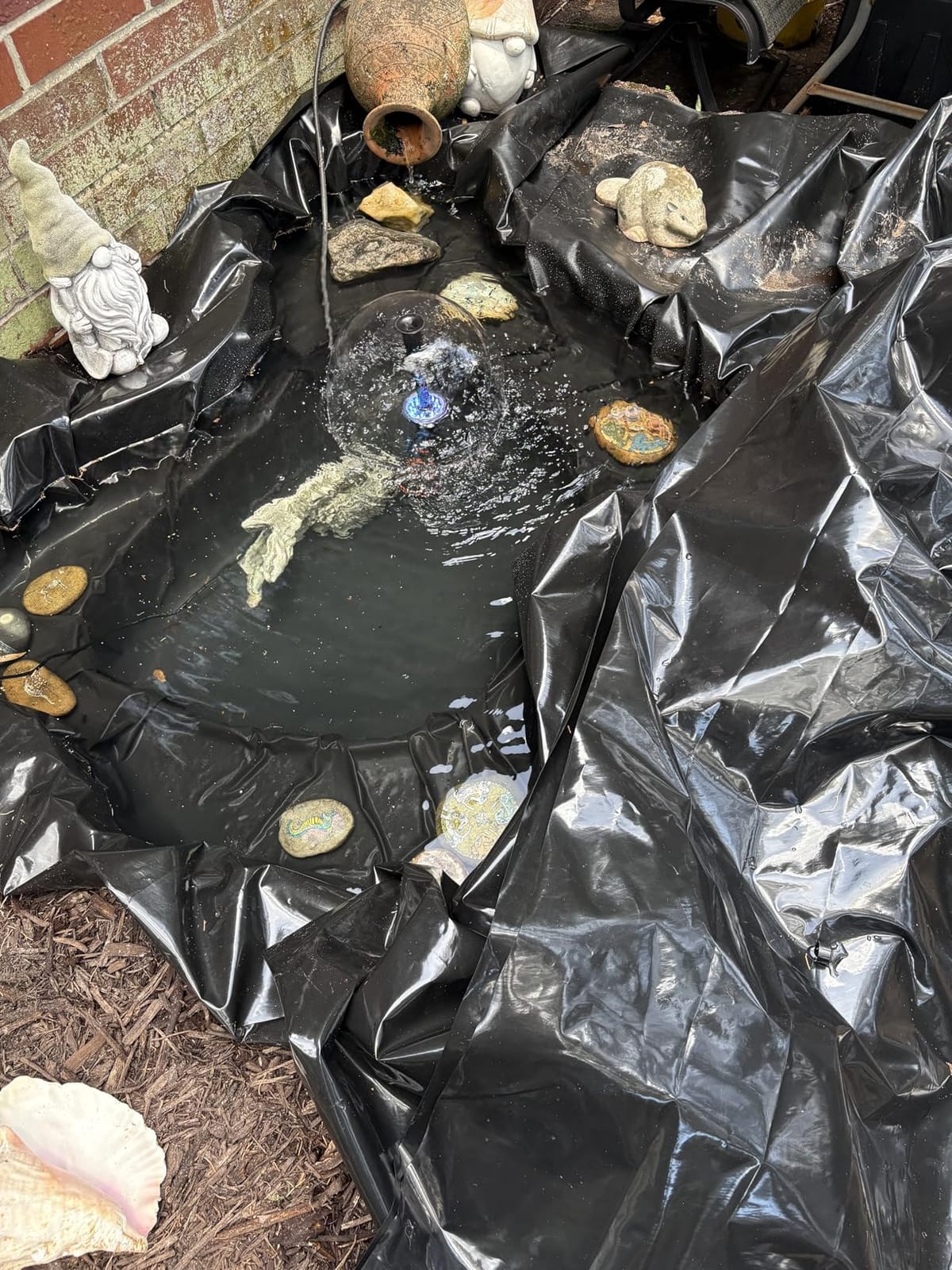 VIVOSUN 13.5 x 20 Feet Pond Liner for Koi Ponds, Aquaculture and Gardens customer photo 1