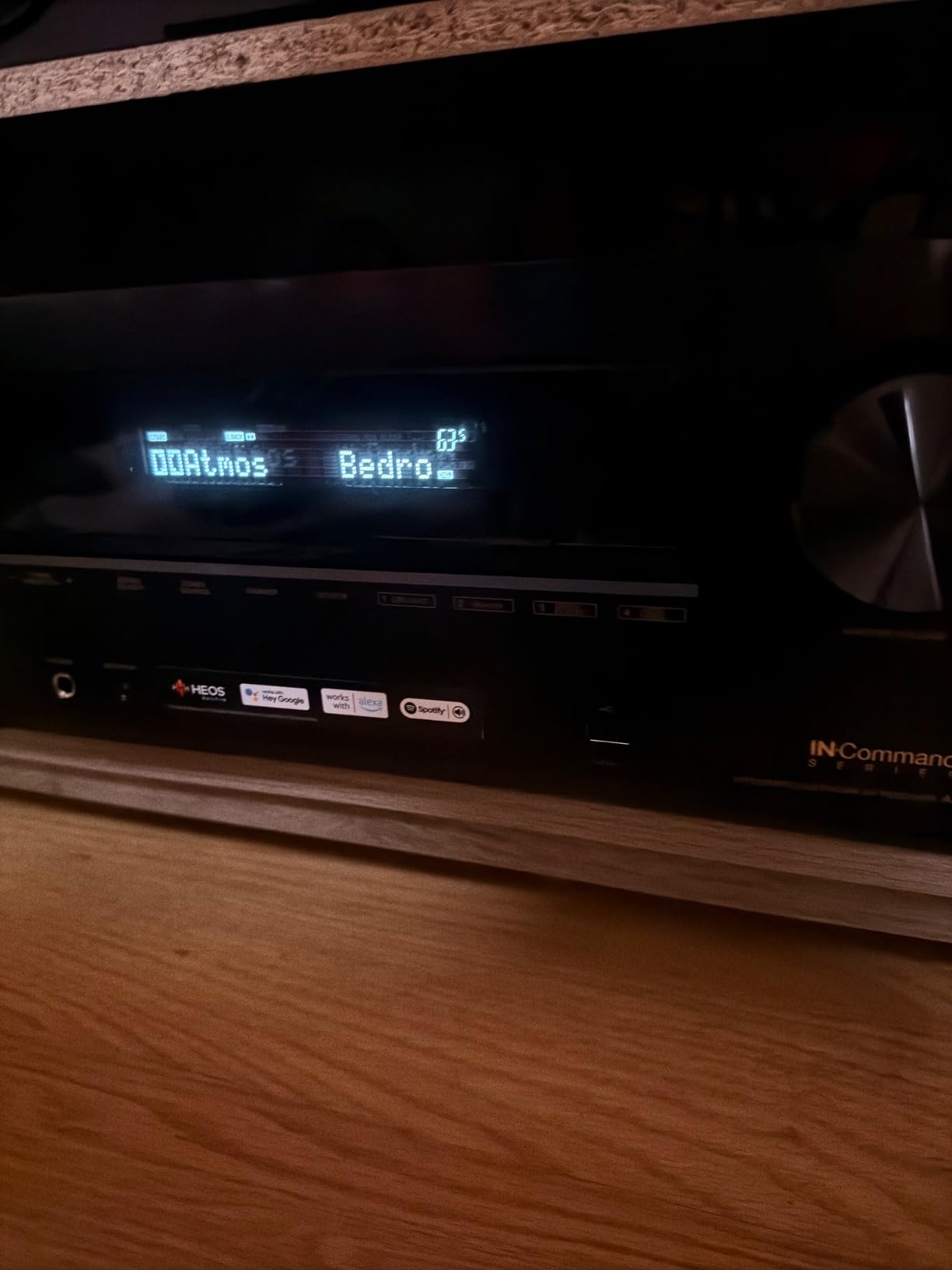 AVR-X3800H 9.4-Ch 8K UHD AVR Home Theater Stereo Receiver, 105W X 9 | Built-in Bluetooth Wi-Fi & HEOS Multi-Room Streaming Dolby Atmos DTS:X IMAX Enhanced & Auro 3D, Dolby Vision, HDMI 2.1 customer photo 1